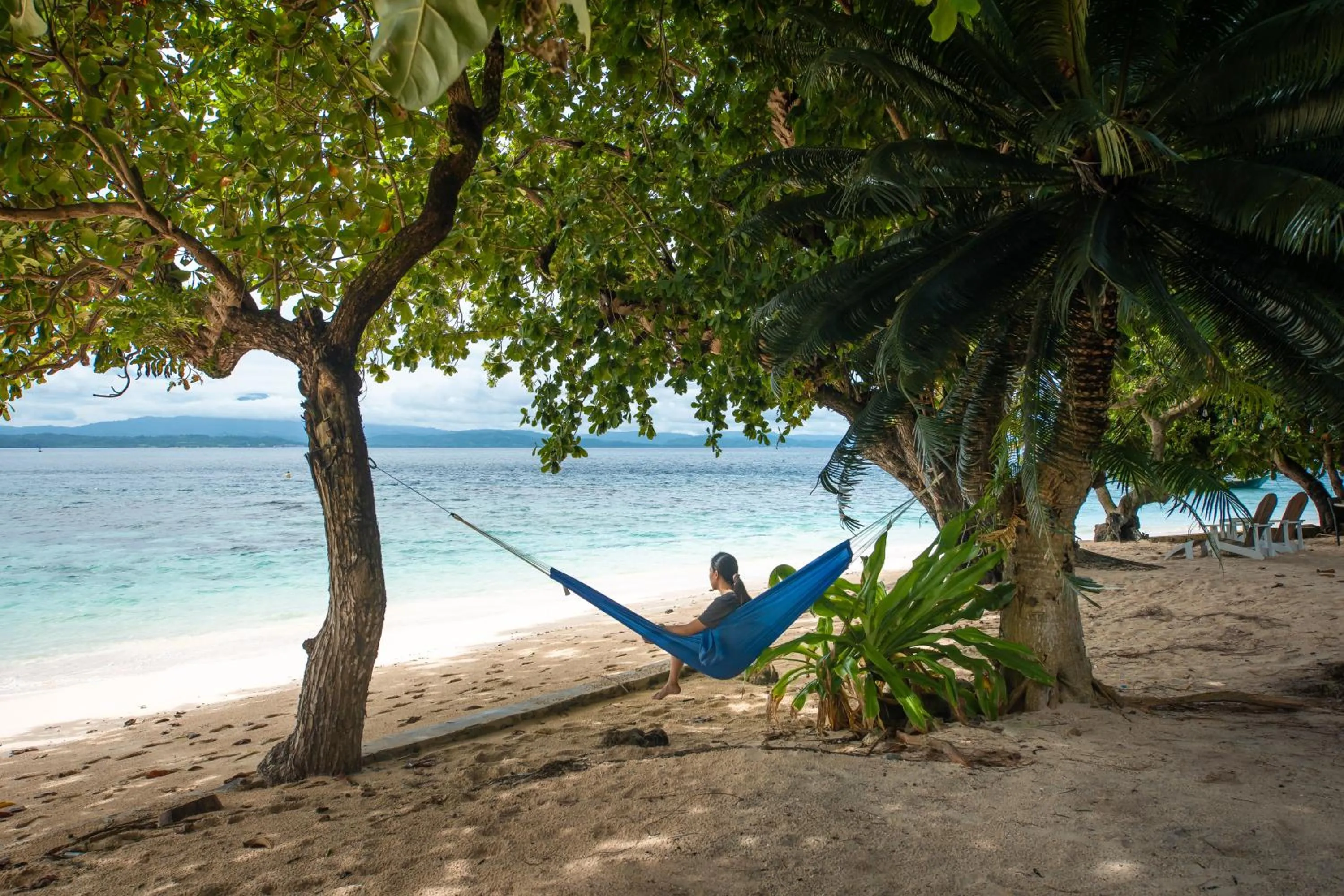 Beach in Murex Bangka Dive Resort