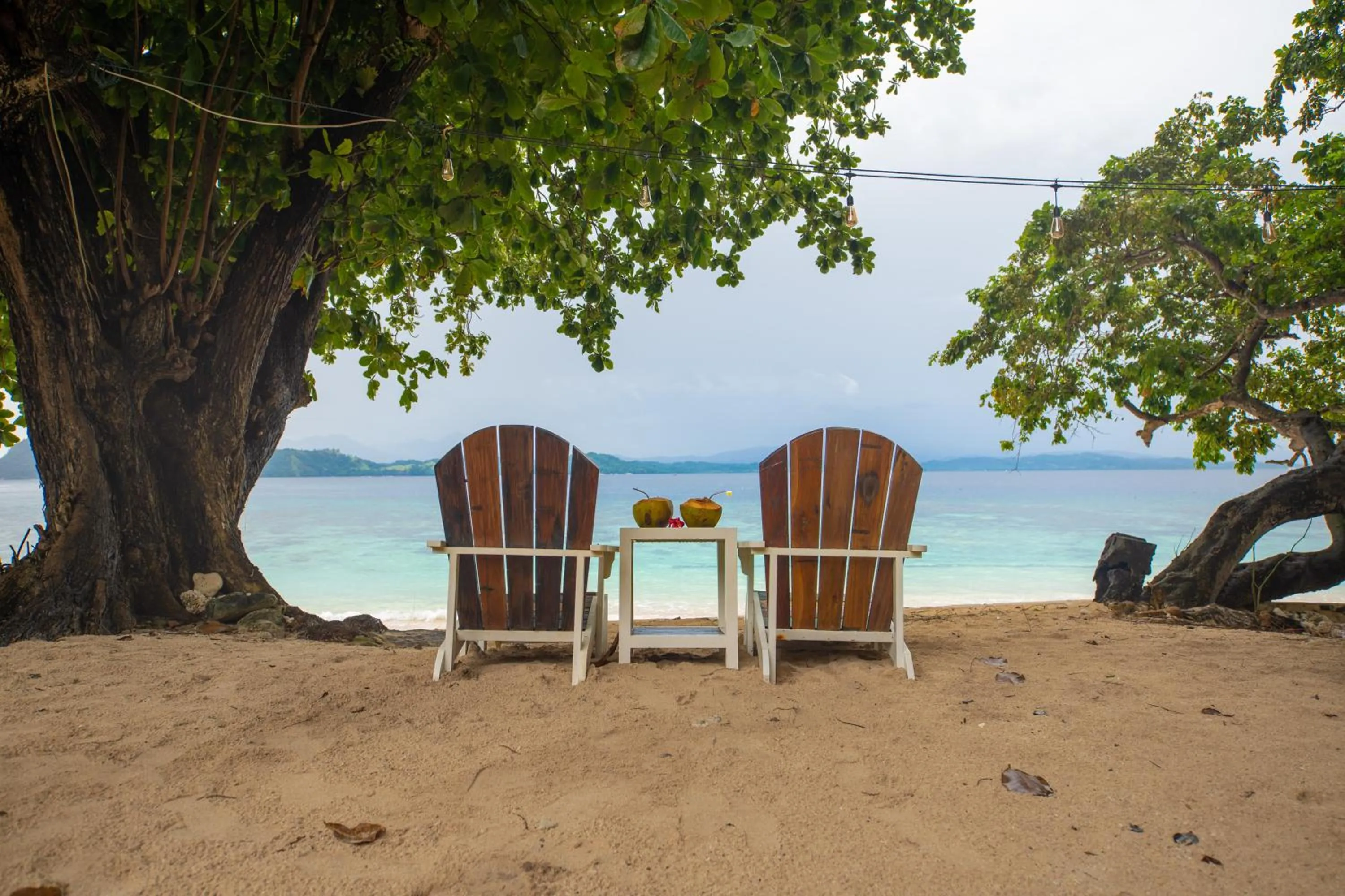 Beach in Murex Bangka Dive Resort