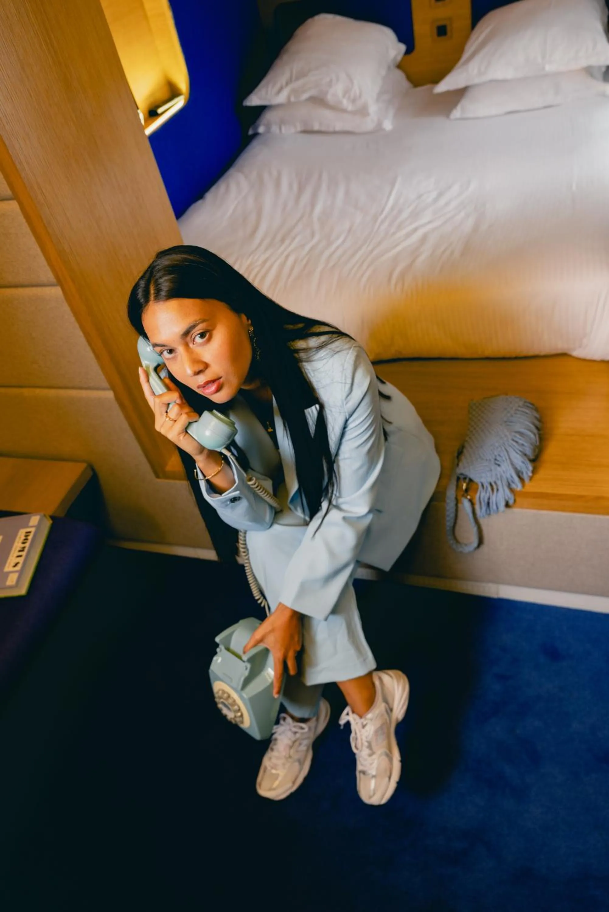 Bed in Hôtel Odyssey