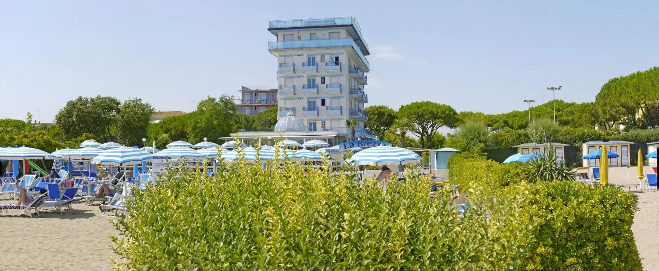 Facade/entrance in Hotel La Brezza