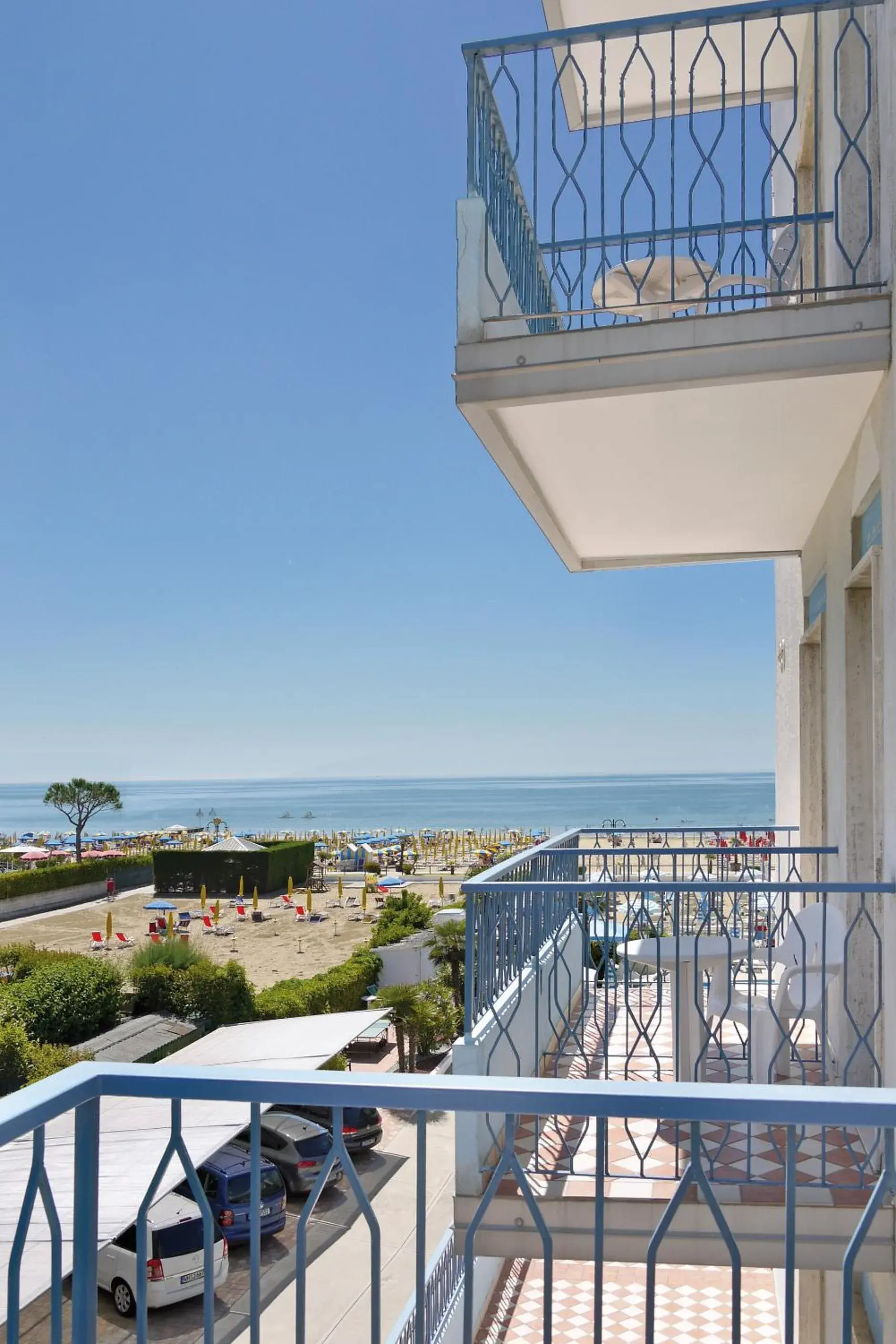 Sea view, Balcony/Terrace in Hotel La Brezza