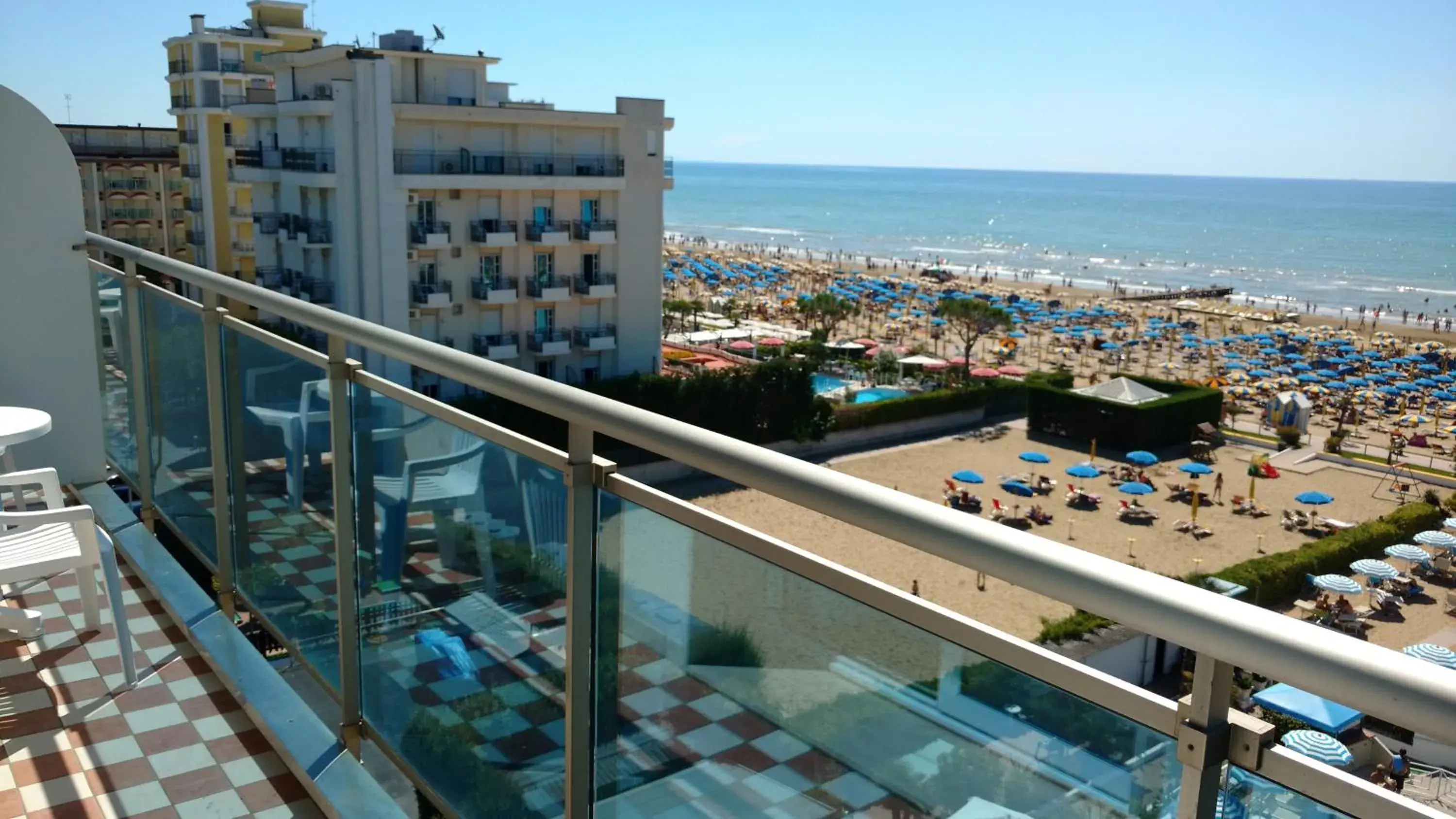 Sea view, Balcony/Terrace in Hotel La Brezza