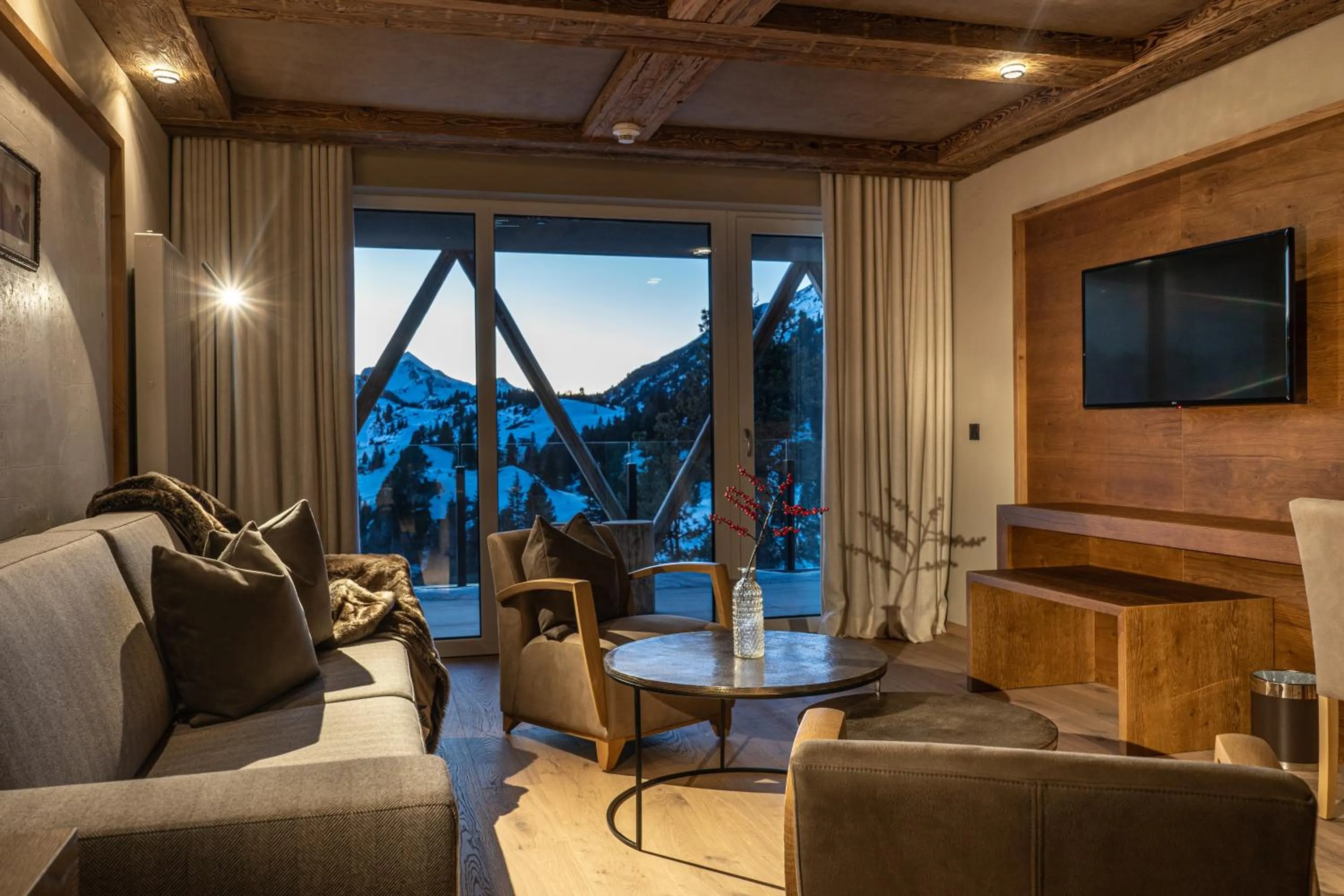 Living room in Das Kohlmayr Superior