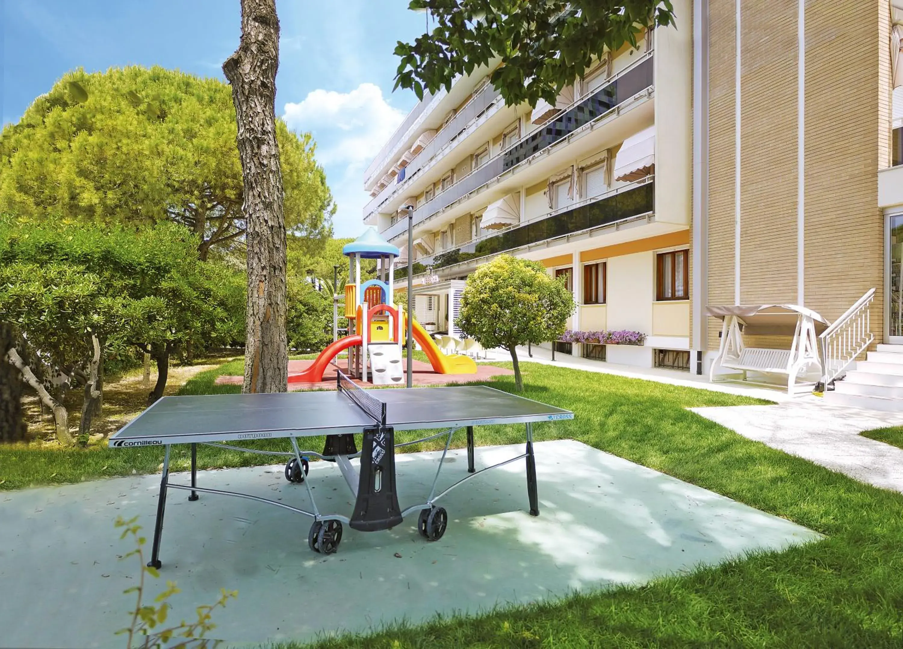 Children play ground, Table Tennis in Hotel Bertha Fronte Mare