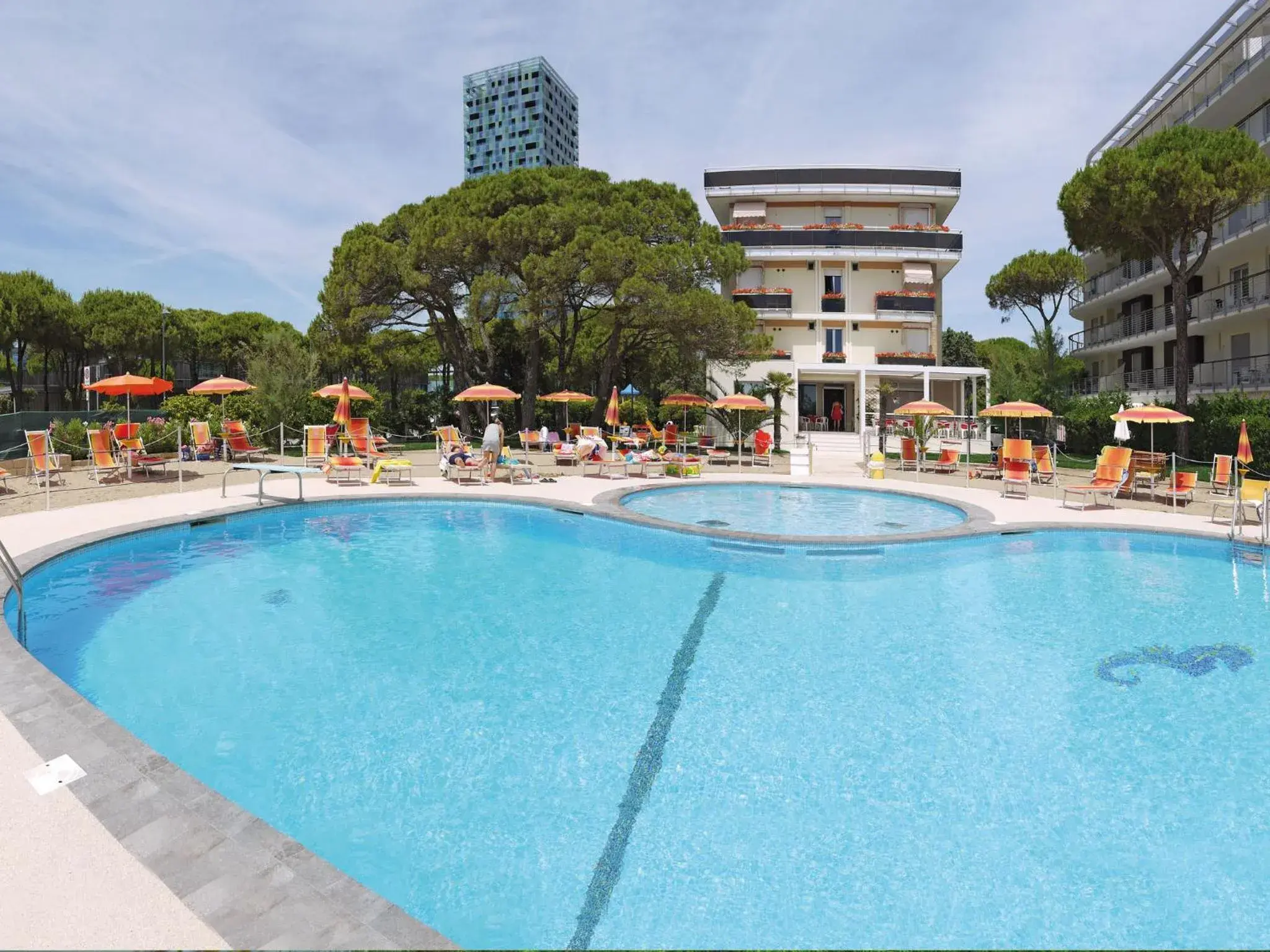 Swimming Pool in Hotel Bertha Fronte Mare