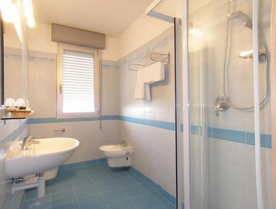 Bathroom in Hotel Bertha Fronte Mare
