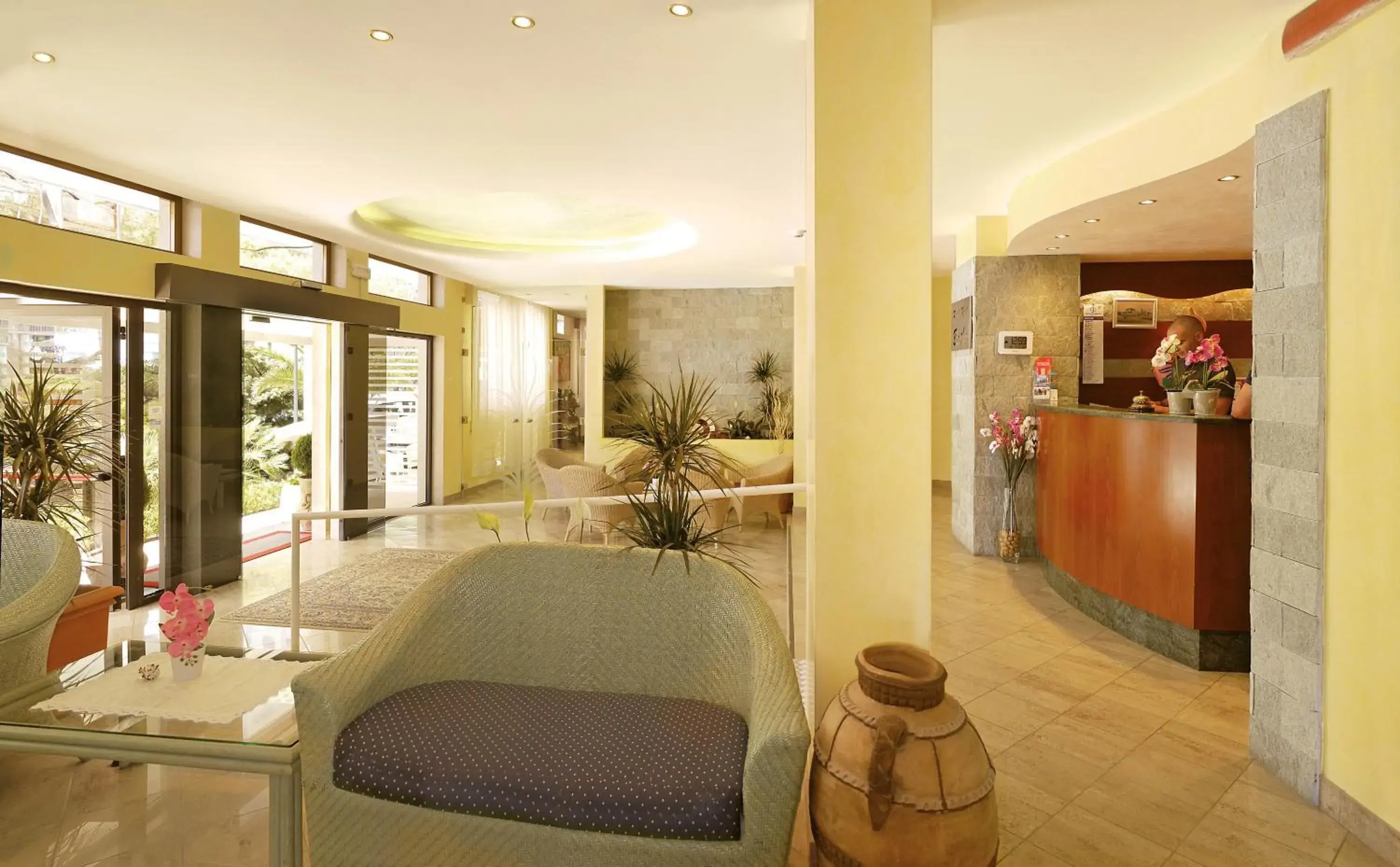 Lobby or reception, Lobby/Reception in Hotel Bertha Fronte Mare