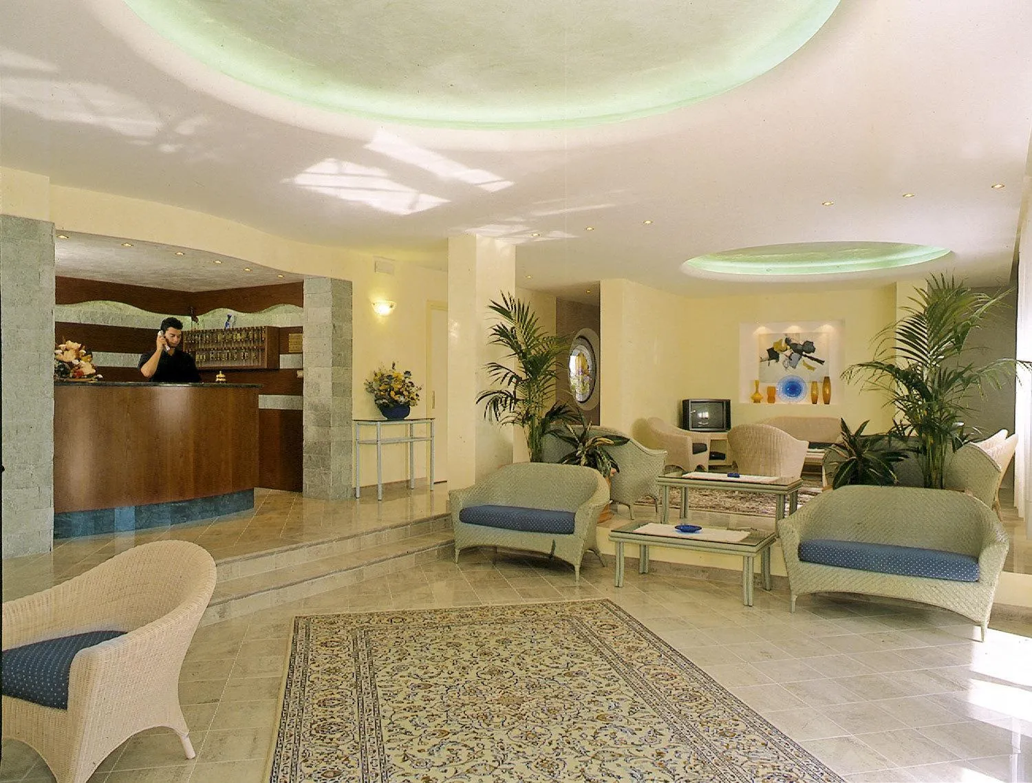 Lobby or reception in Hotel Bertha Fronte Mare