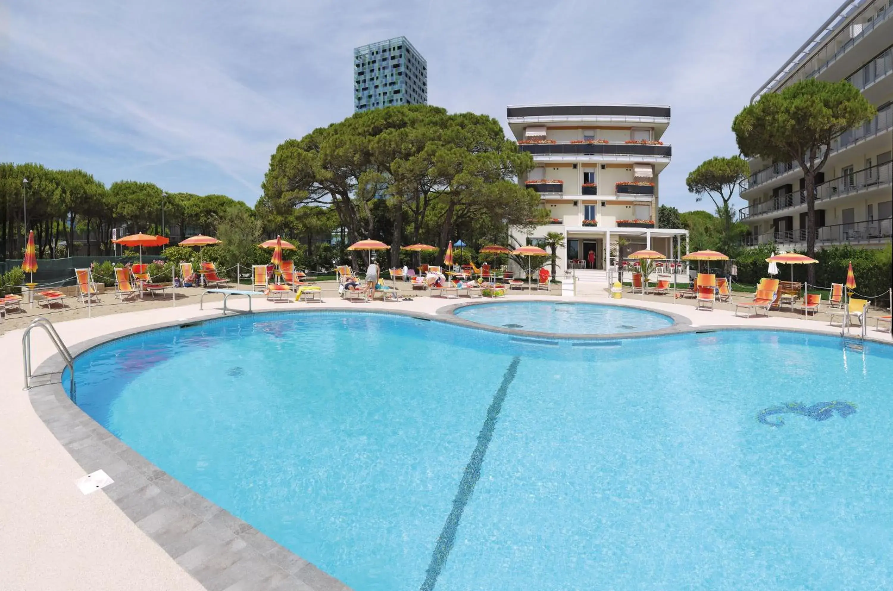 Pool view, Swimming Pool in Hotel Bertha Fronte Mare