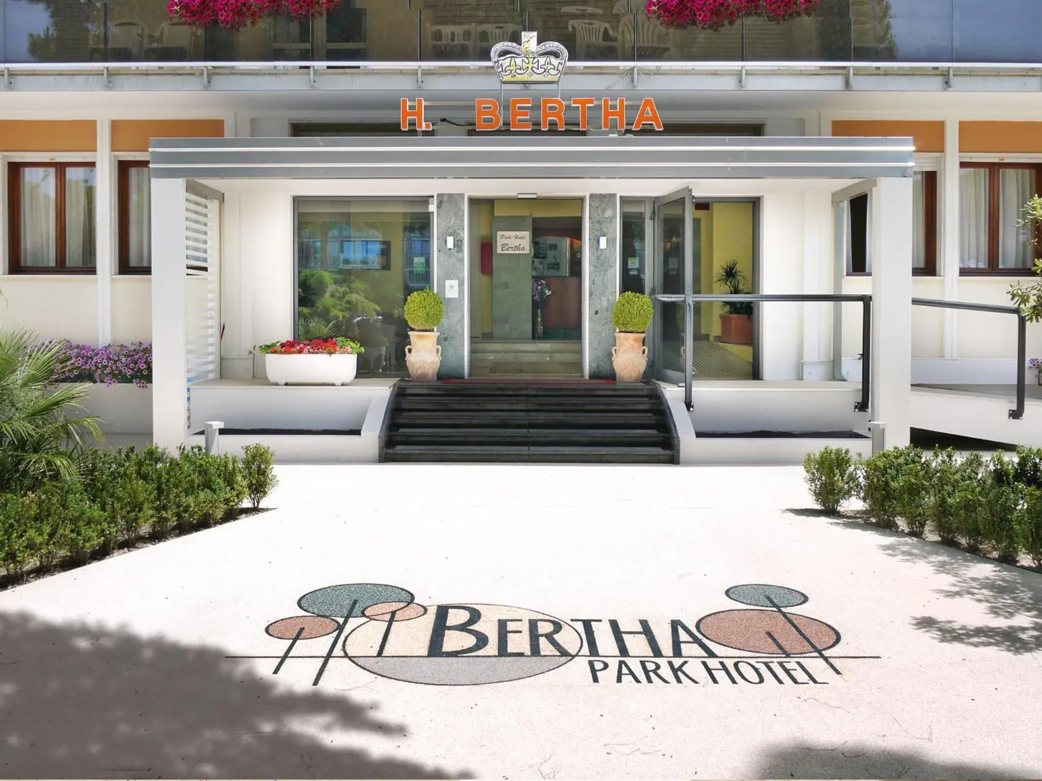 Property Logo/Sign in Hotel Bertha Fronte Mare