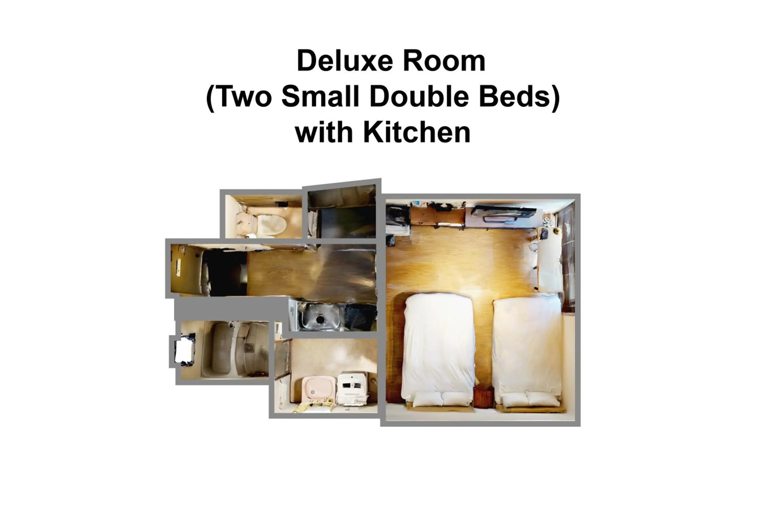 Floor plan in goom Hotel Nakasu