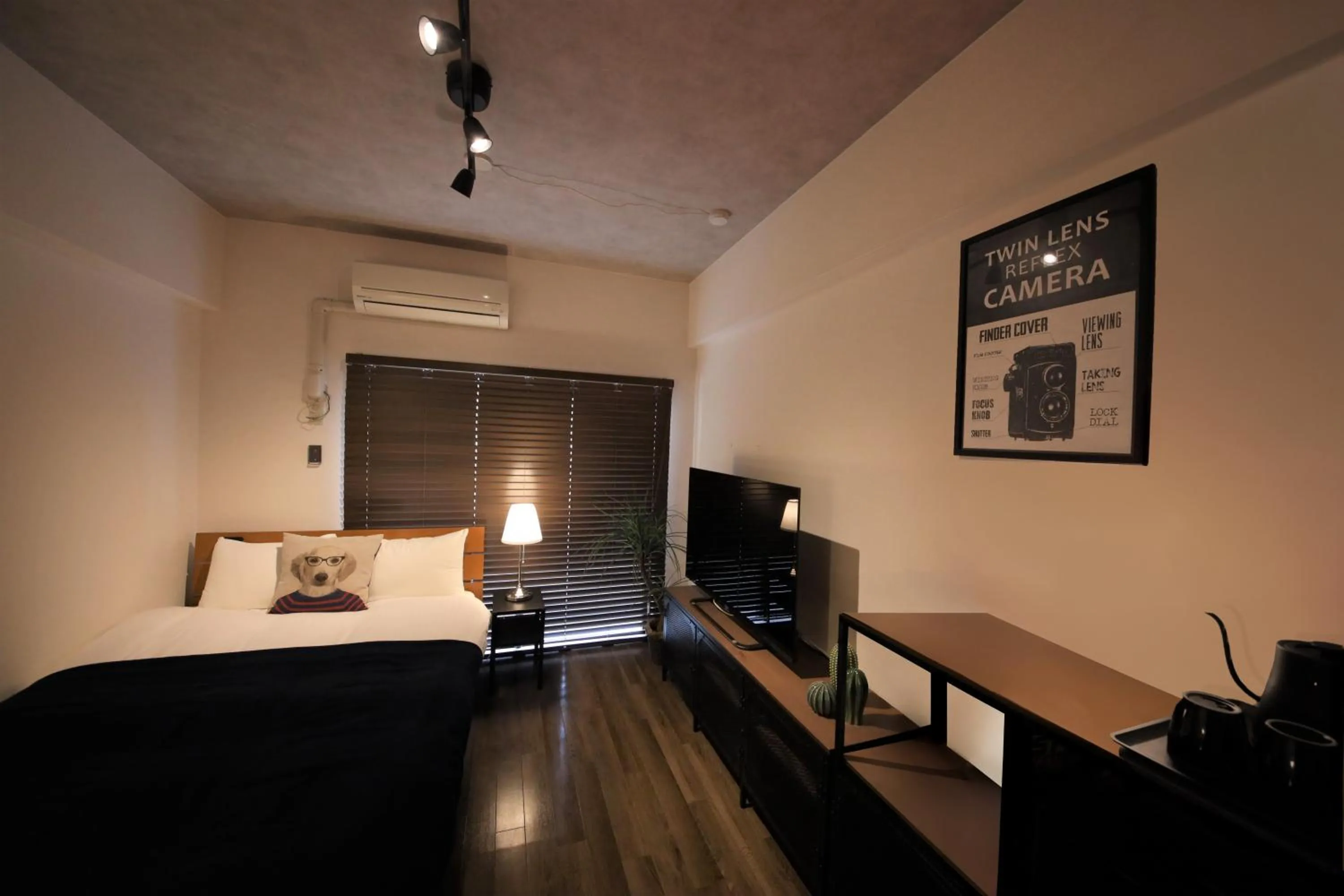 Bedroom, Bed in goom Hotel Nakasu