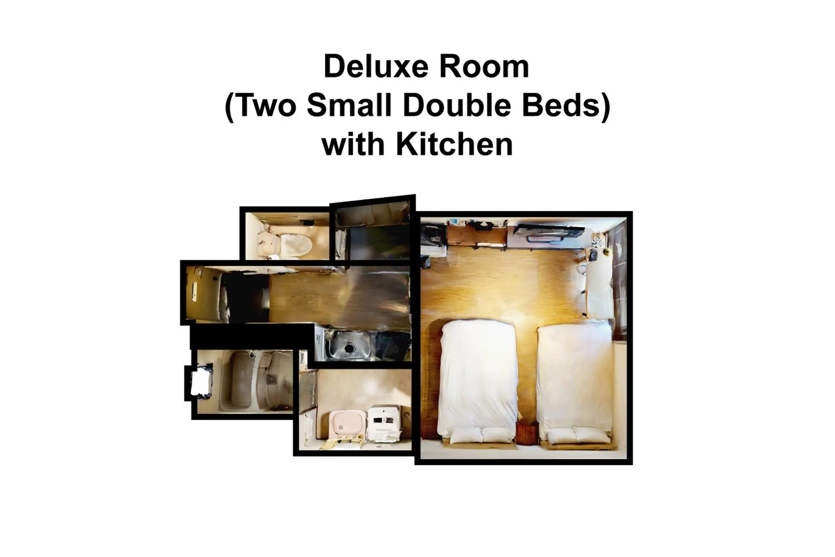 Floor plan in goom Hotel Nakasu