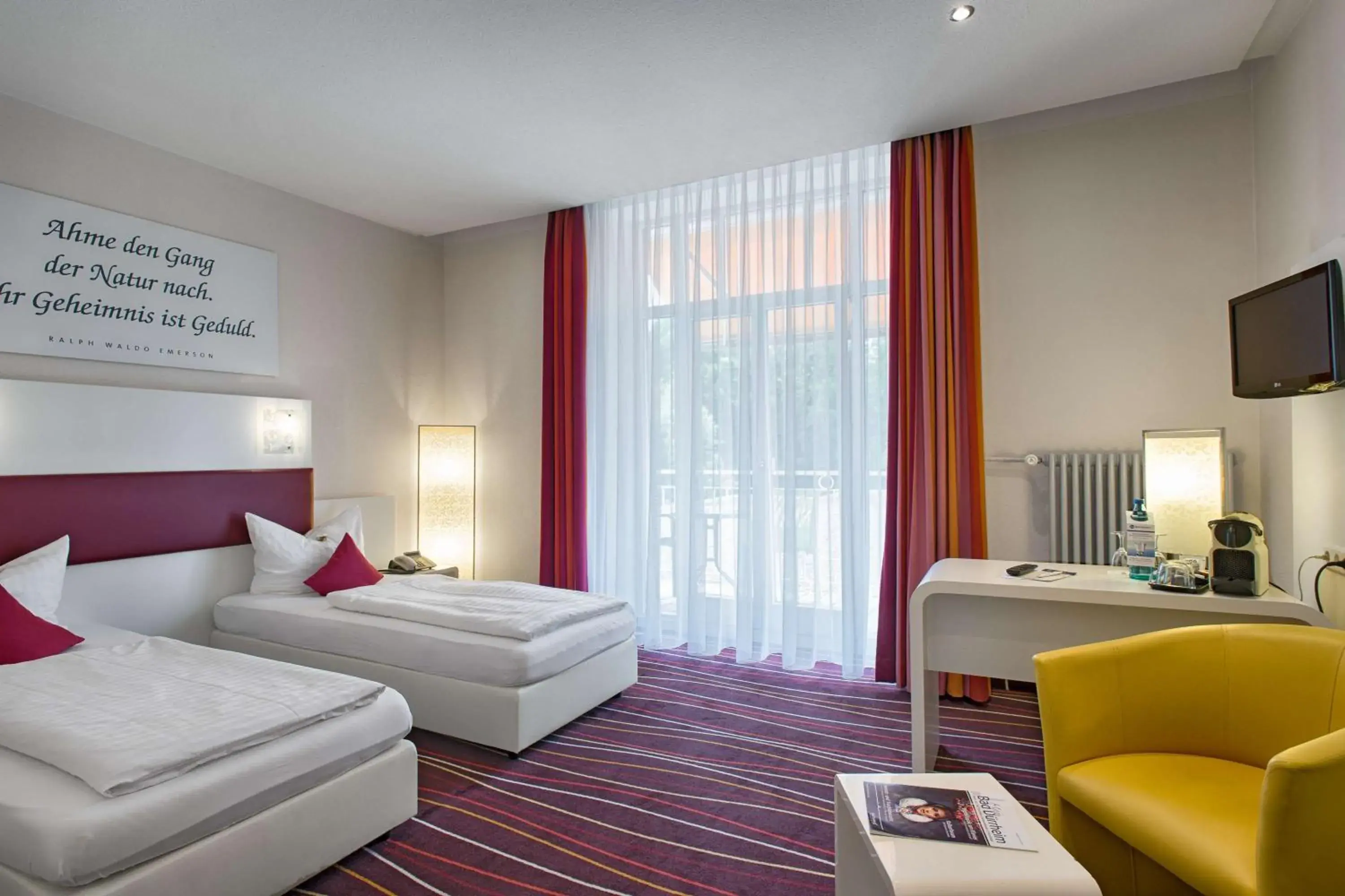Comfort Double Room with Balcony - single occupancy in Sure Hotel by Best Western Bad Dürrheim Comfort Double Room with Balcony - single occupancy in Sure Hotel by Best Western Bad Dürrheim
