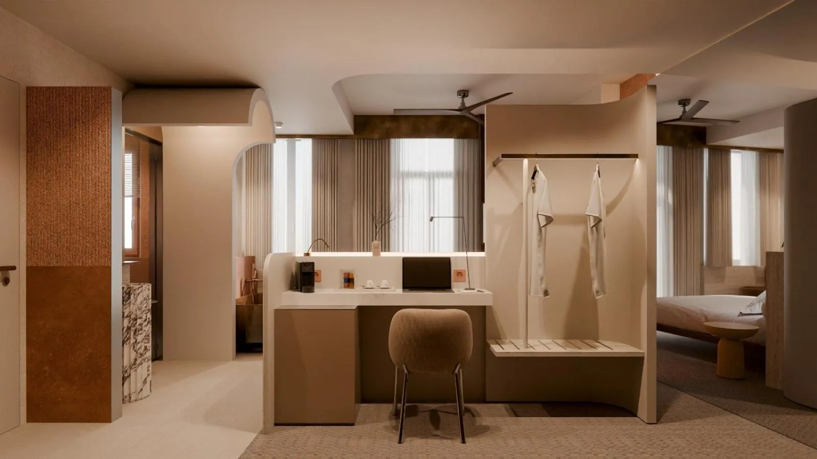 Photo of the whole room in Naomi Cannes