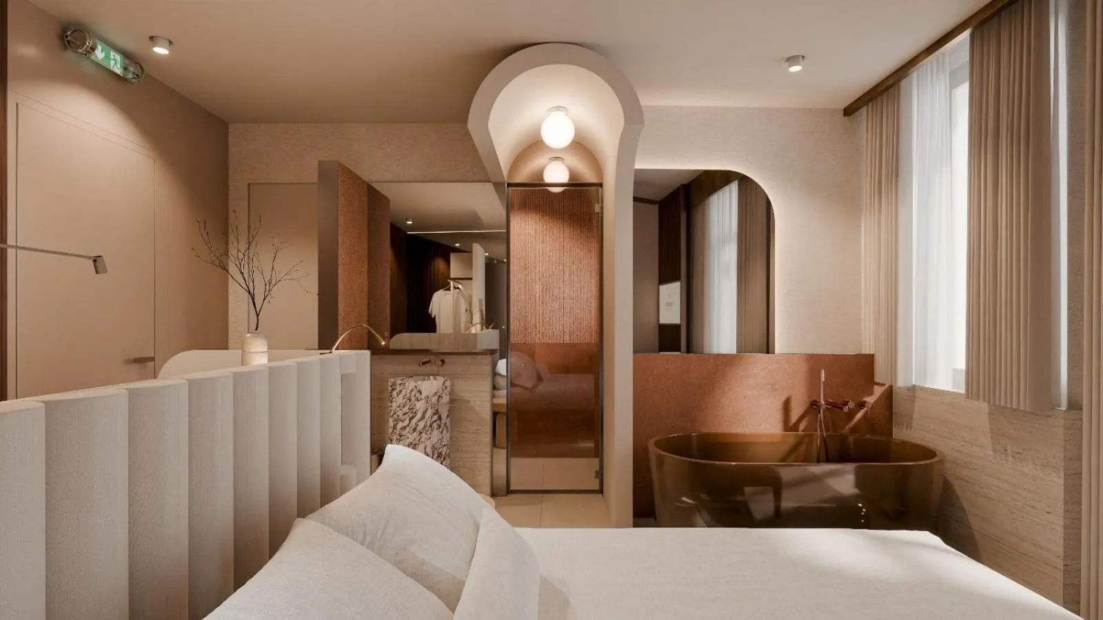 Photo of the whole room in Naomi Cannes