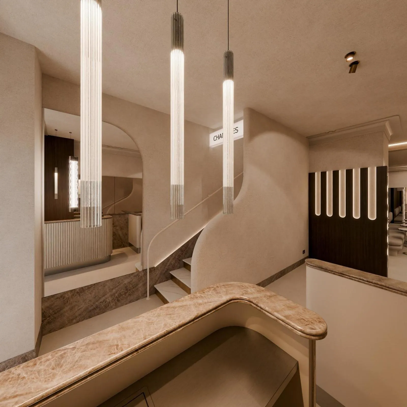 Lobby or reception in Naomi Cannes