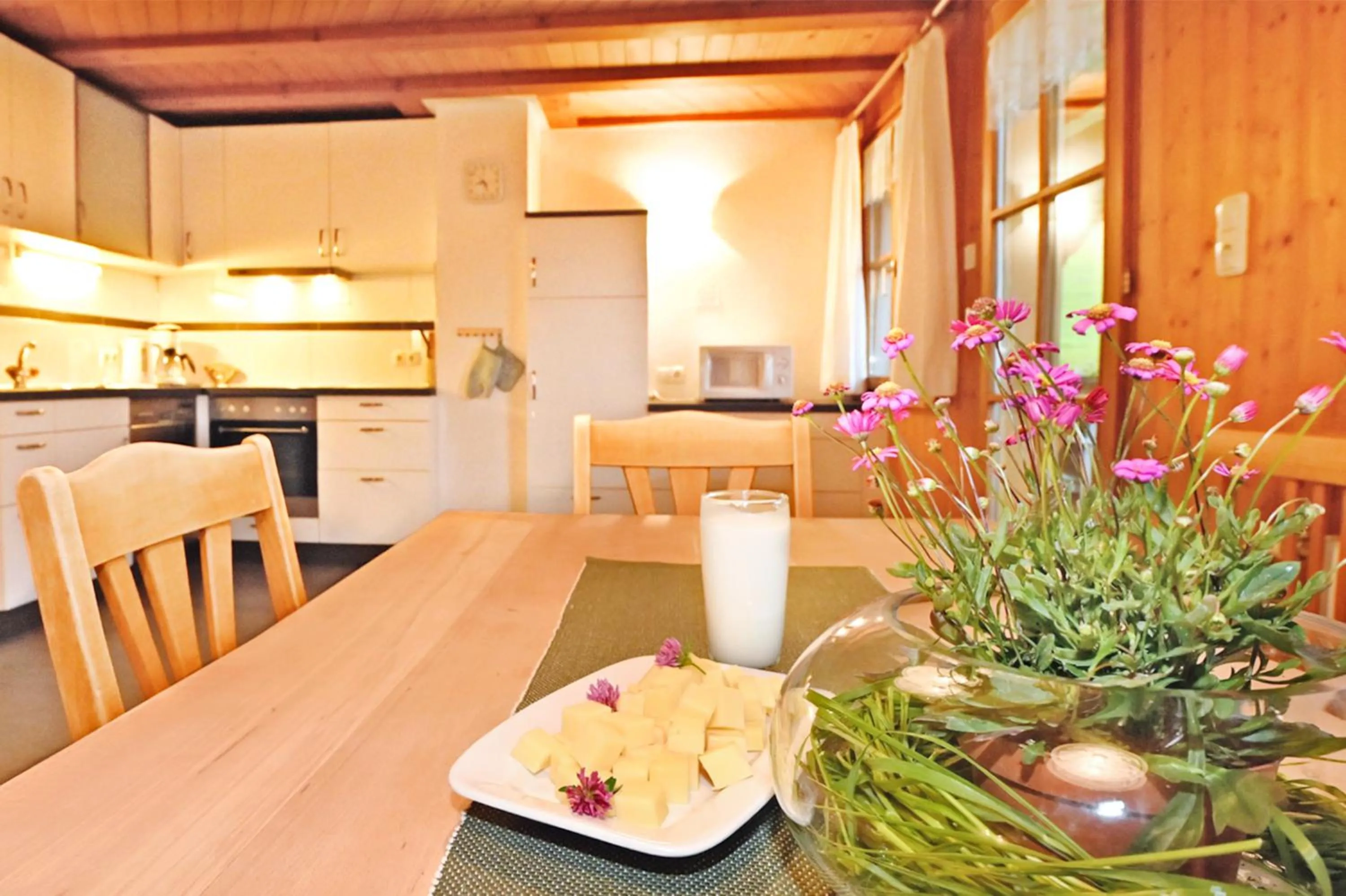 Dining area in Bauernhof Bilgeri