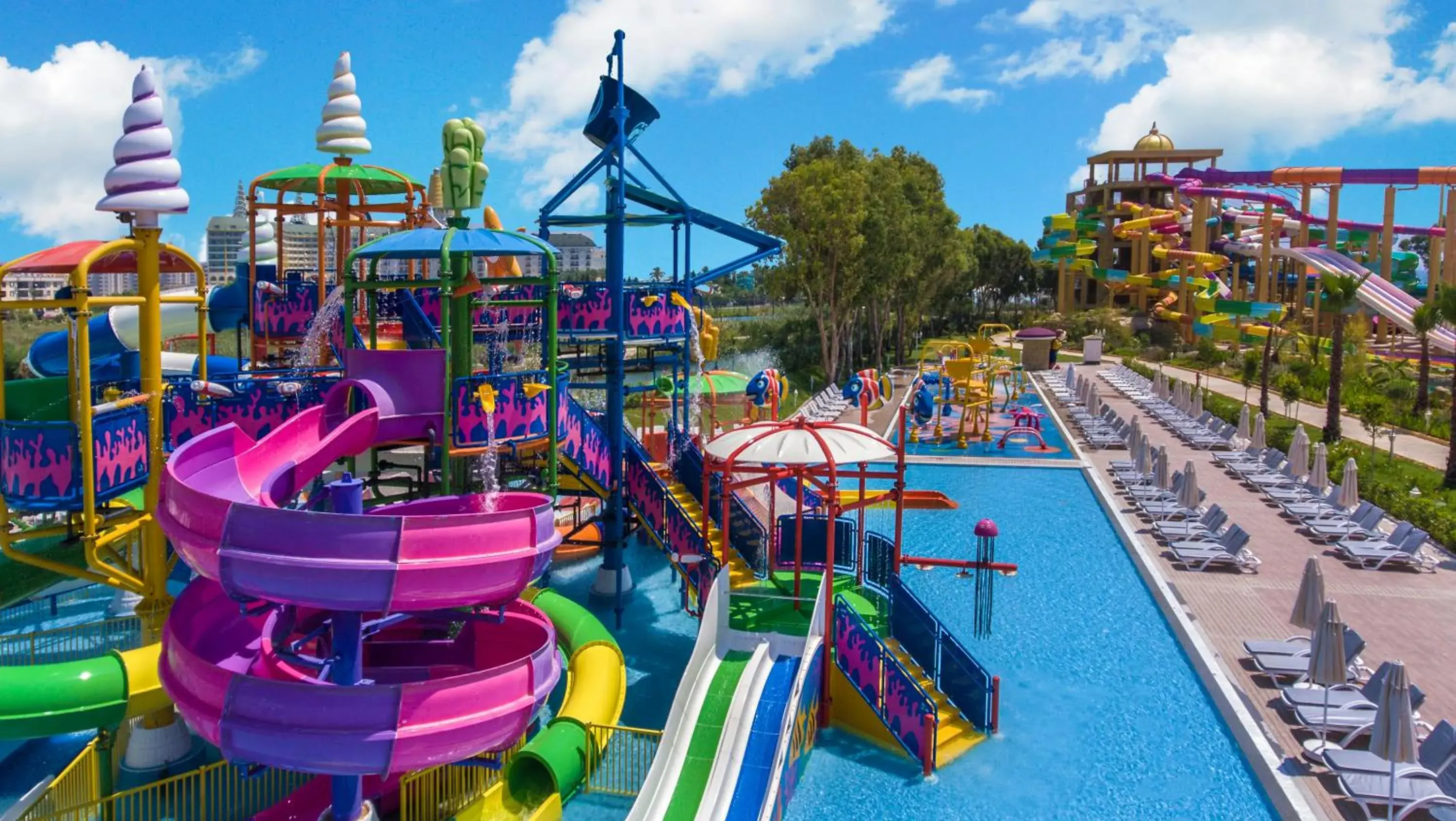 Children play ground, Water Park in Delphin BE Grand Resort