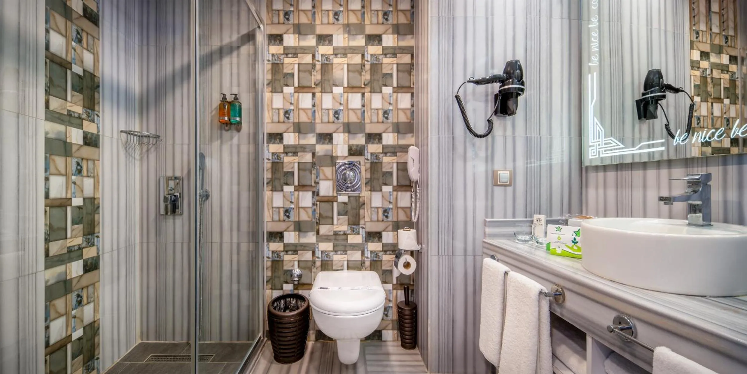 Shower in Delphin BE Grand Resort