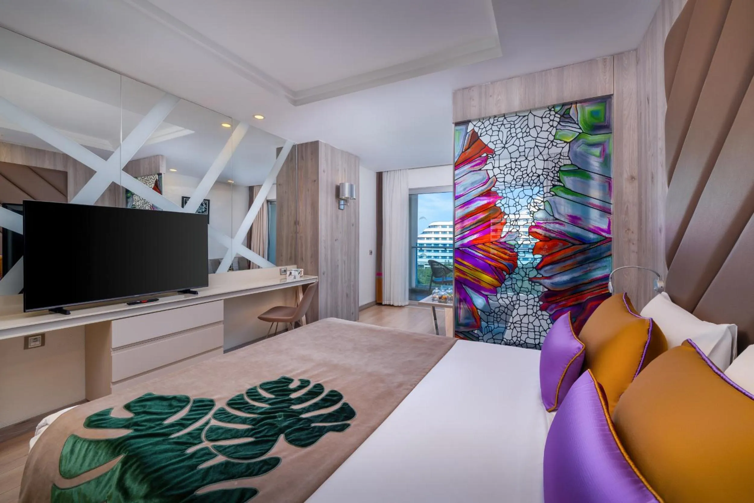 Bed in Delphin BE Grand Resort