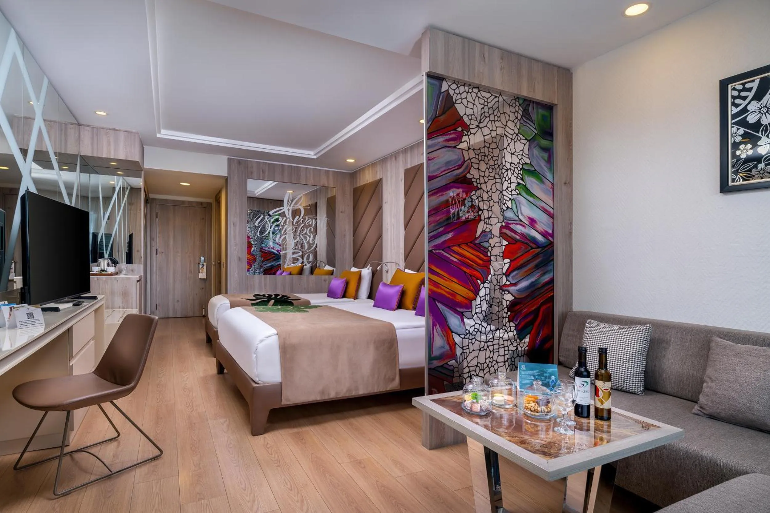 Bed in Delphin BE Grand Resort