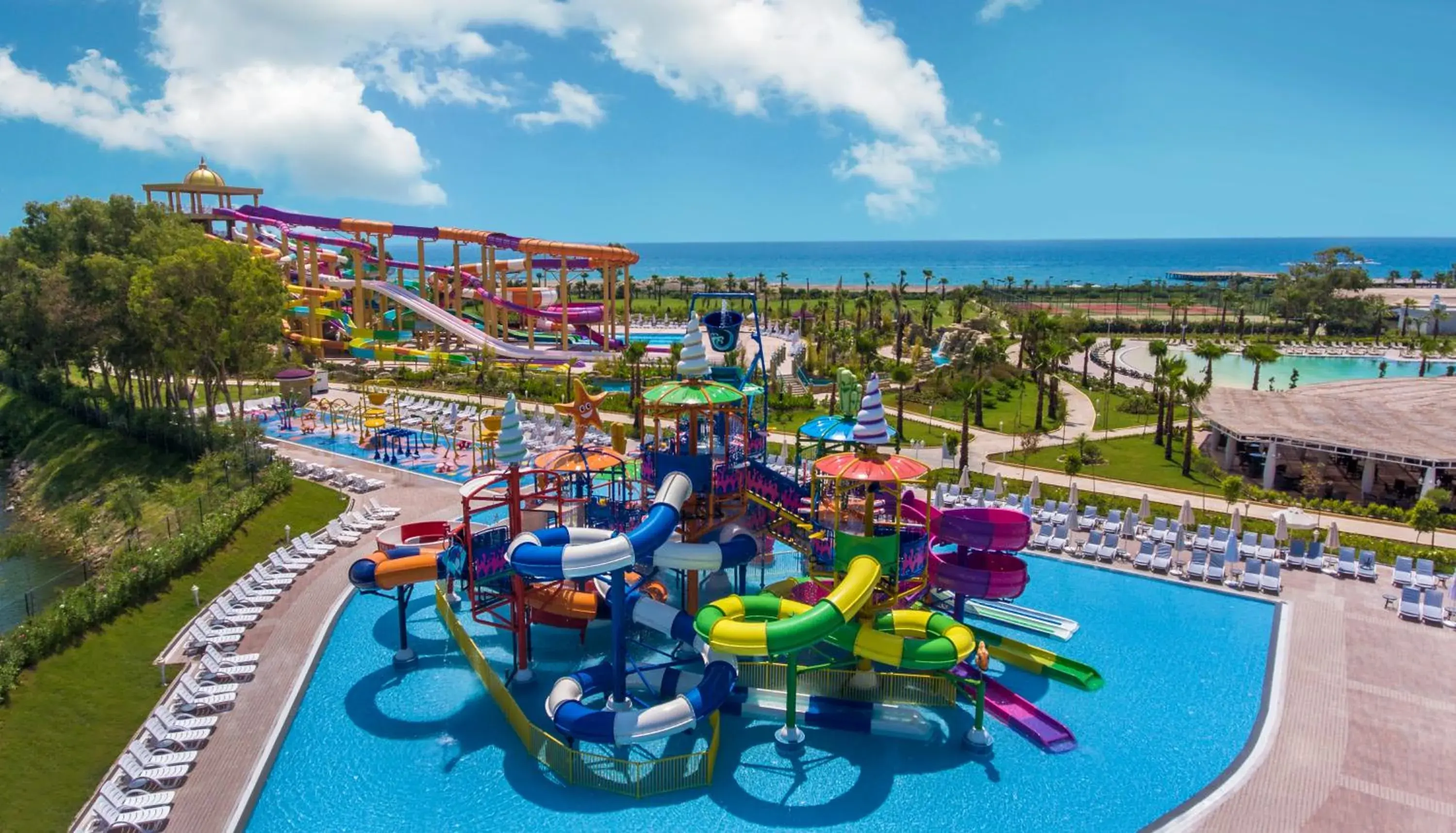 Children play ground, Water Park in Delphin BE Grand Resort