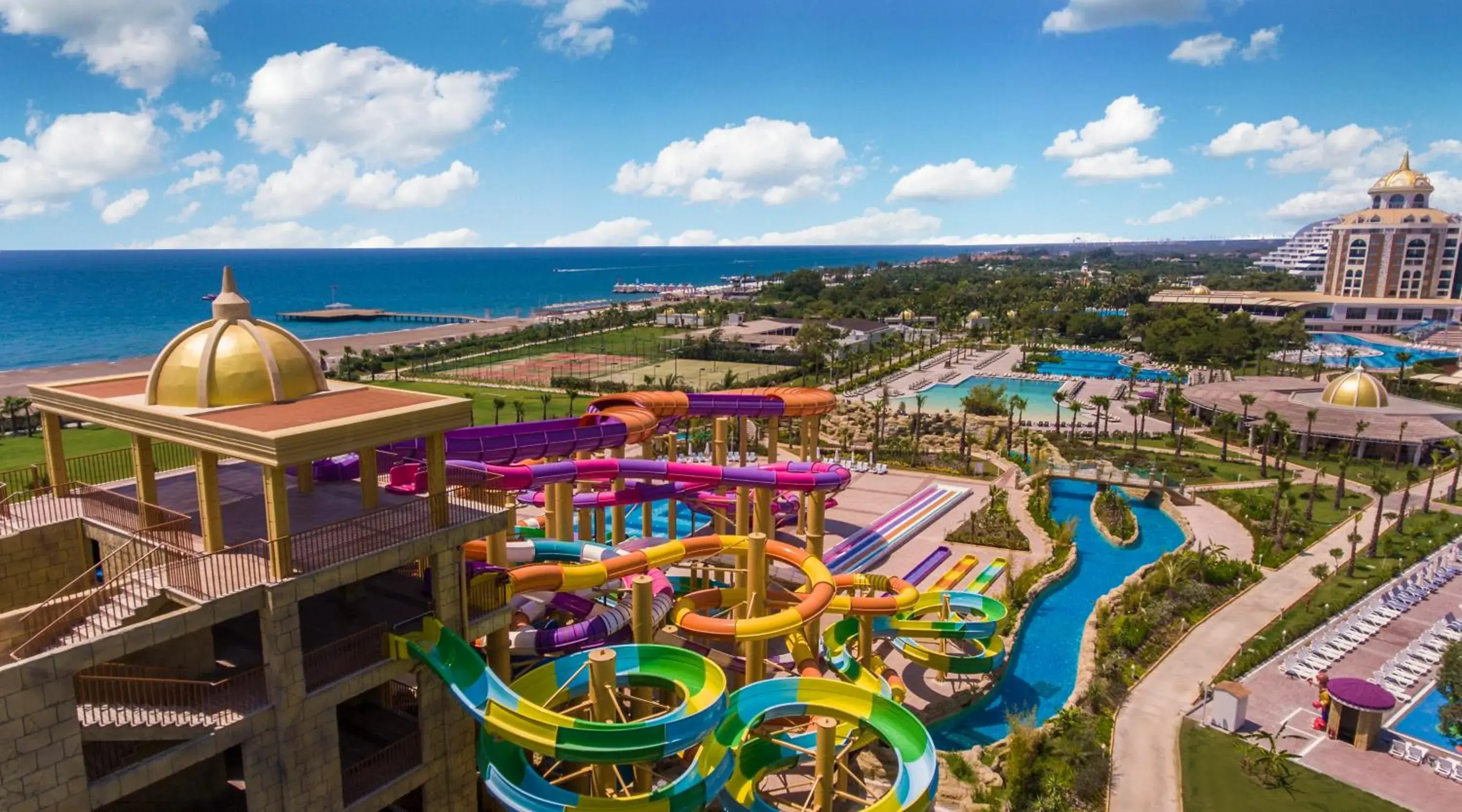 Garden, Water Park in Delphin BE Grand Resort