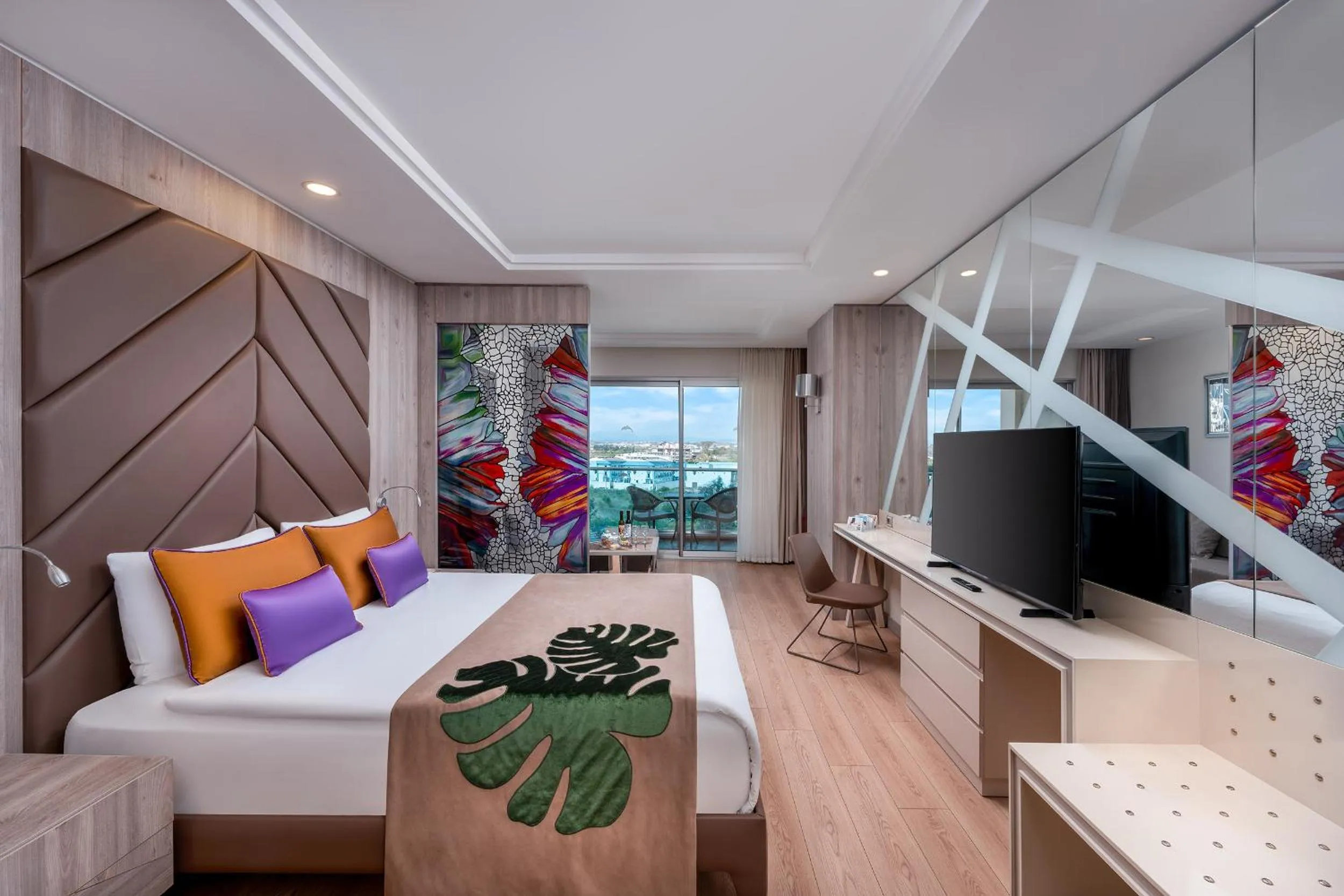 Bed in Delphin BE Grand Resort