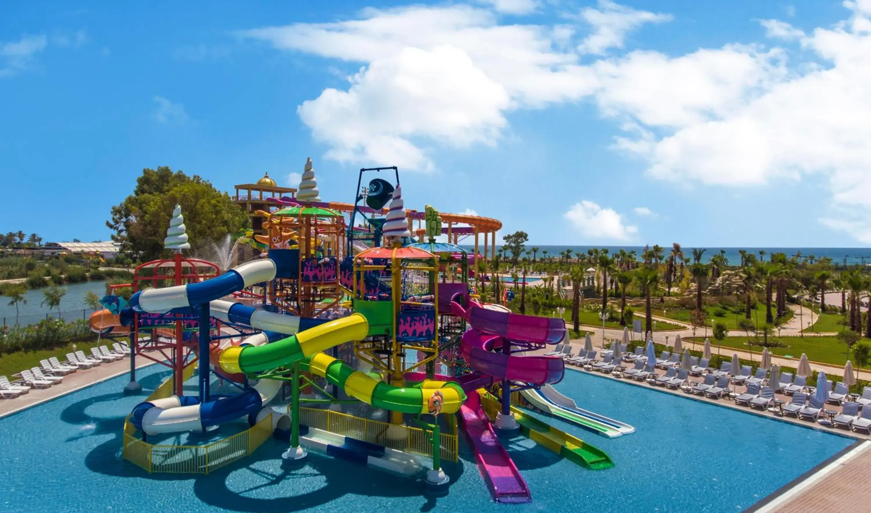 Children play ground, Water Park in Delphin BE Grand Resort