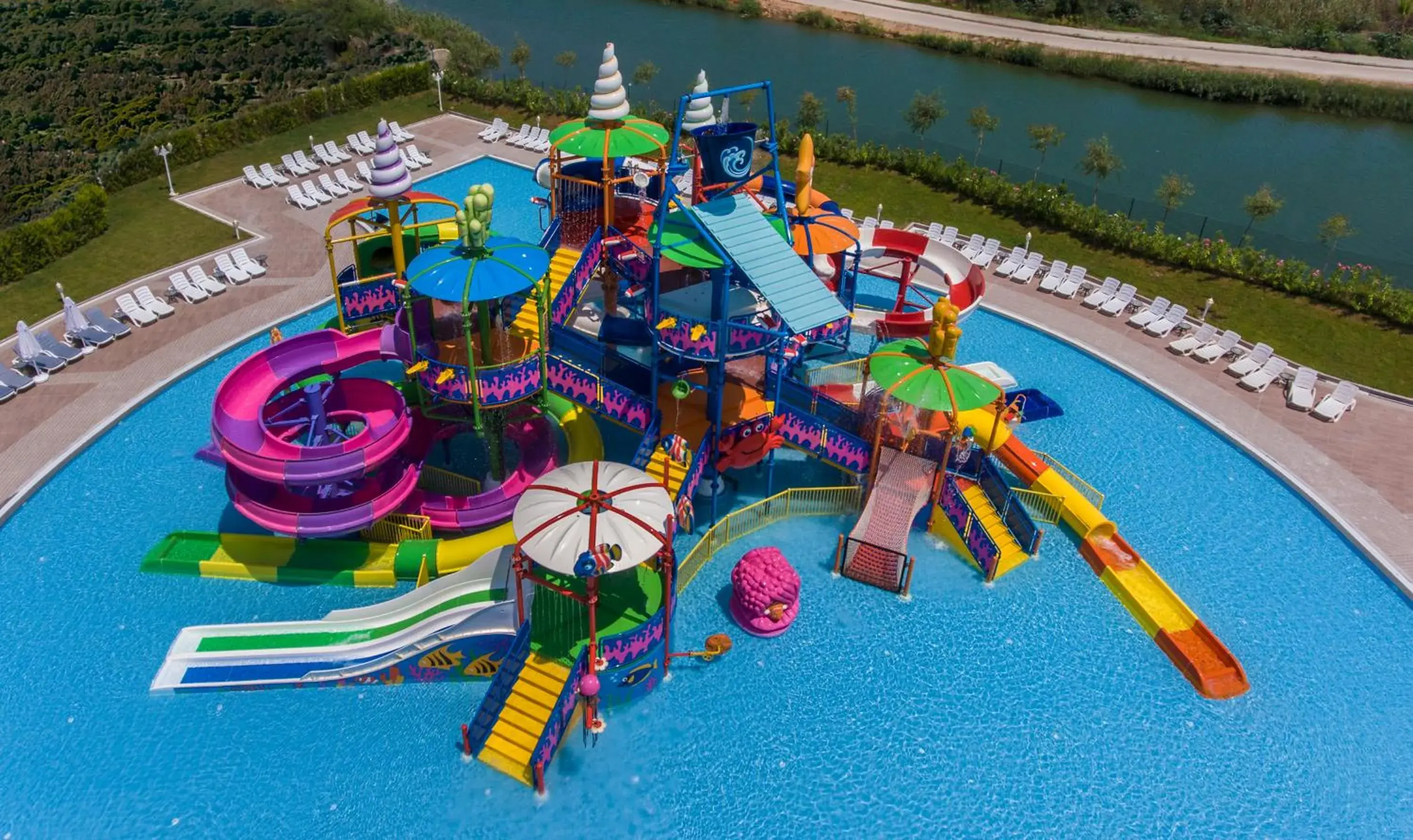 Children play ground, Water Park in Delphin BE Grand Resort