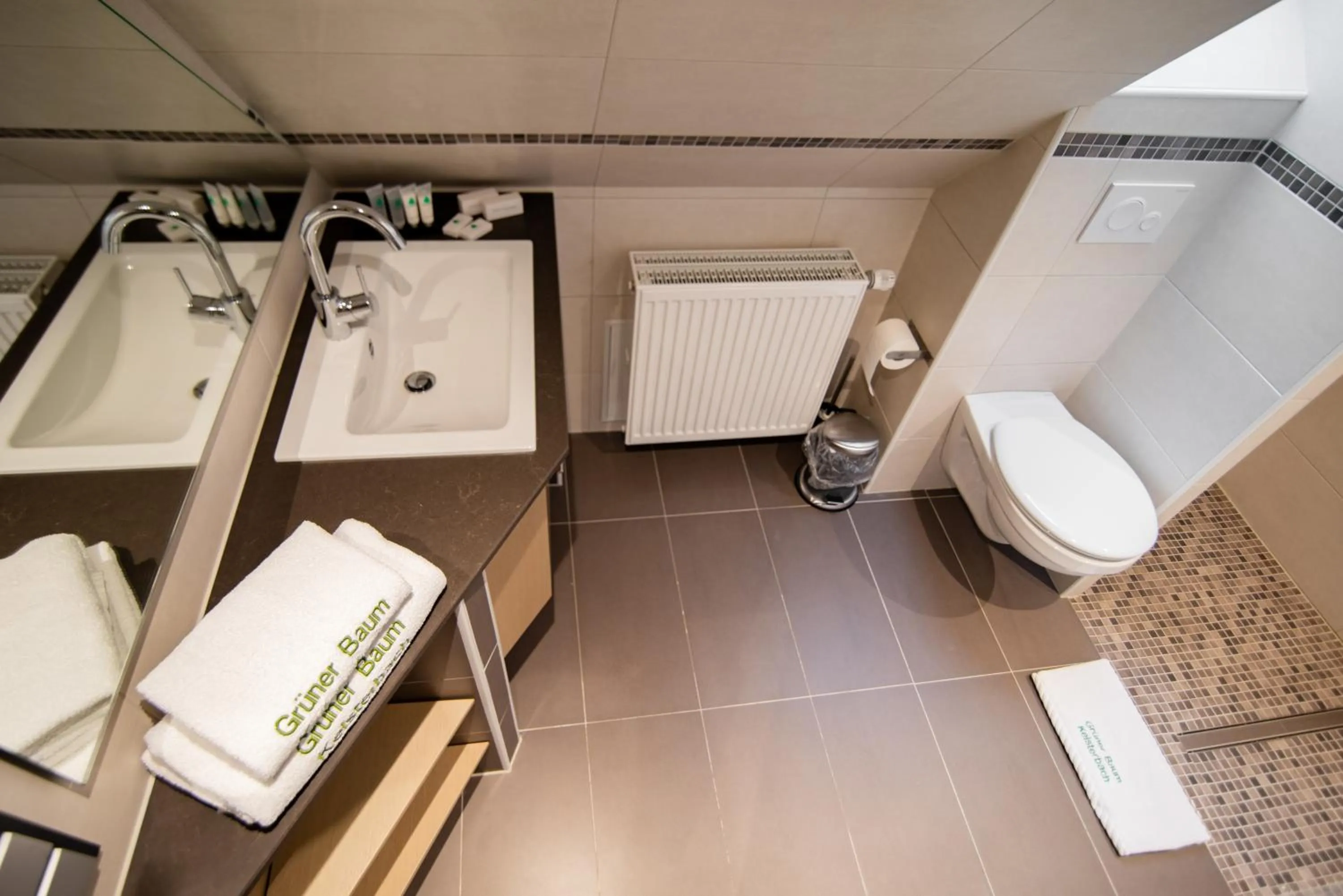 Toilet in Zum grünen Baum Hotel Frankfurt Airport