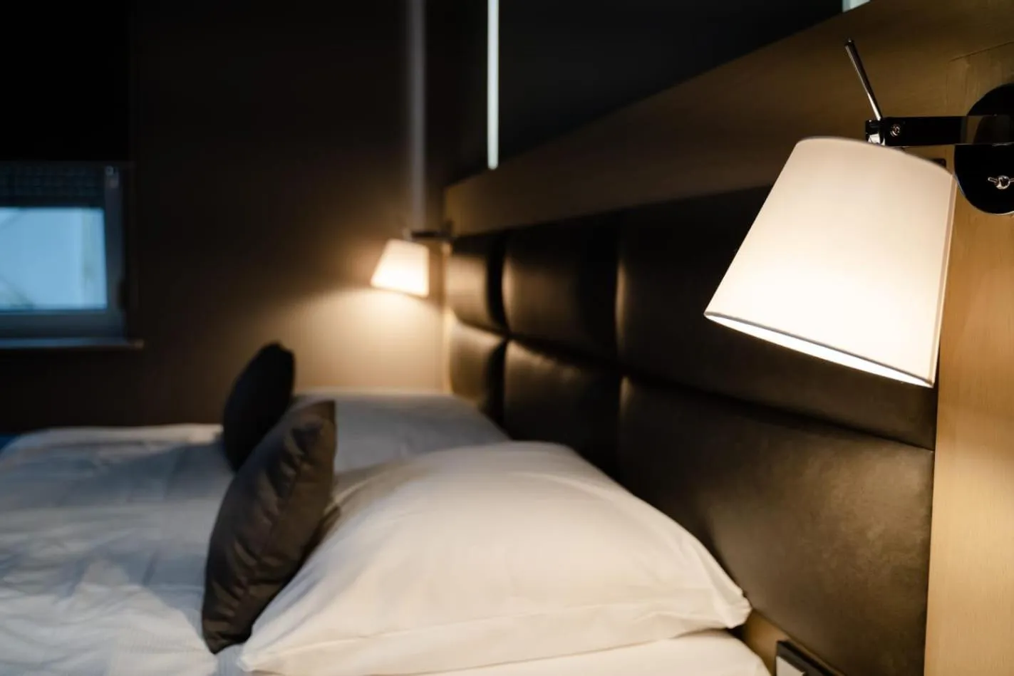 Bed in Zum grünen Baum Hotel Frankfurt Airport