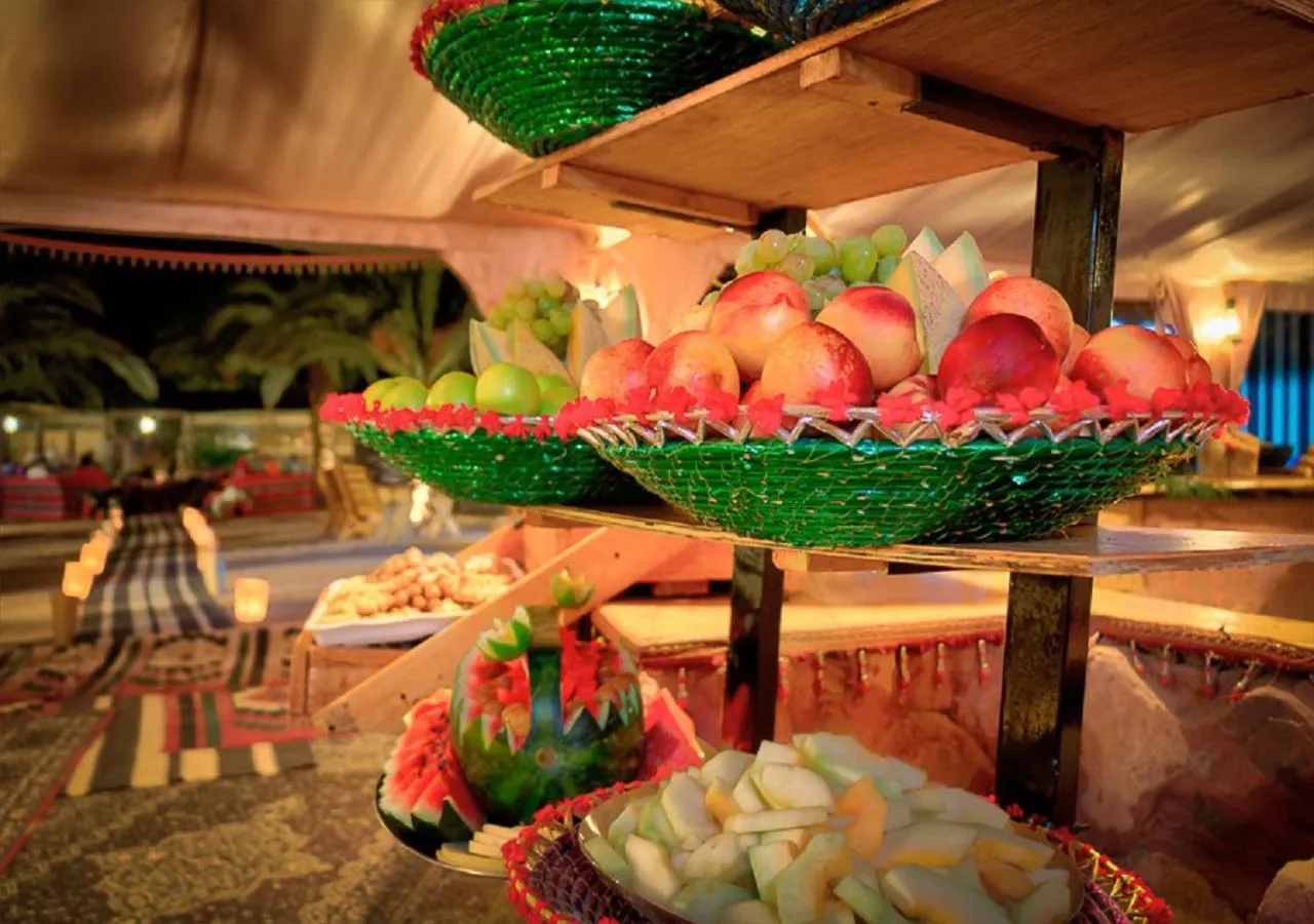 Food in Captains Desert Camp