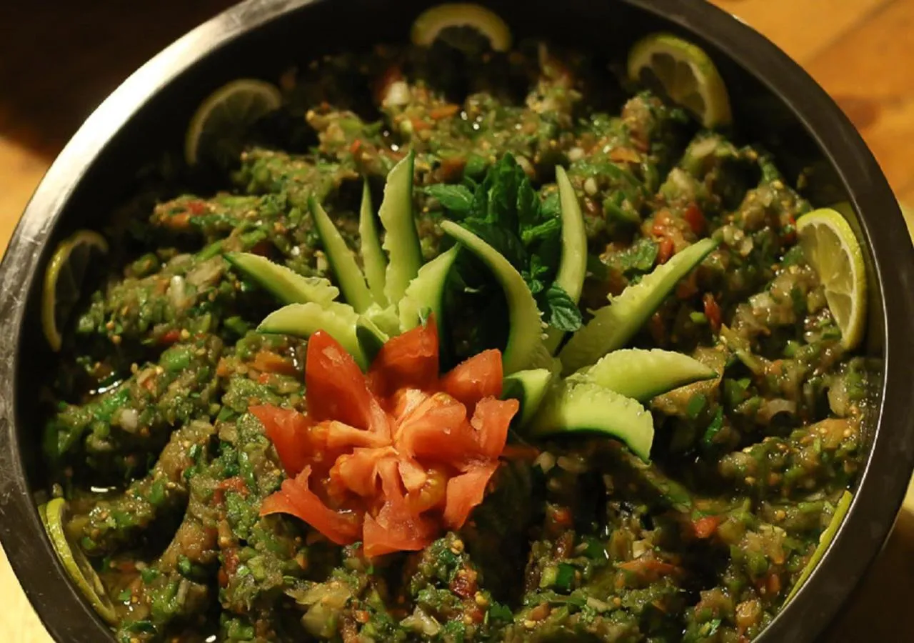 Food in Captains Desert Camp