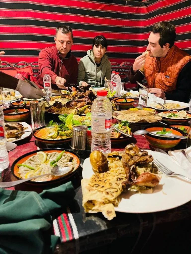 Food in Captains Desert Camp