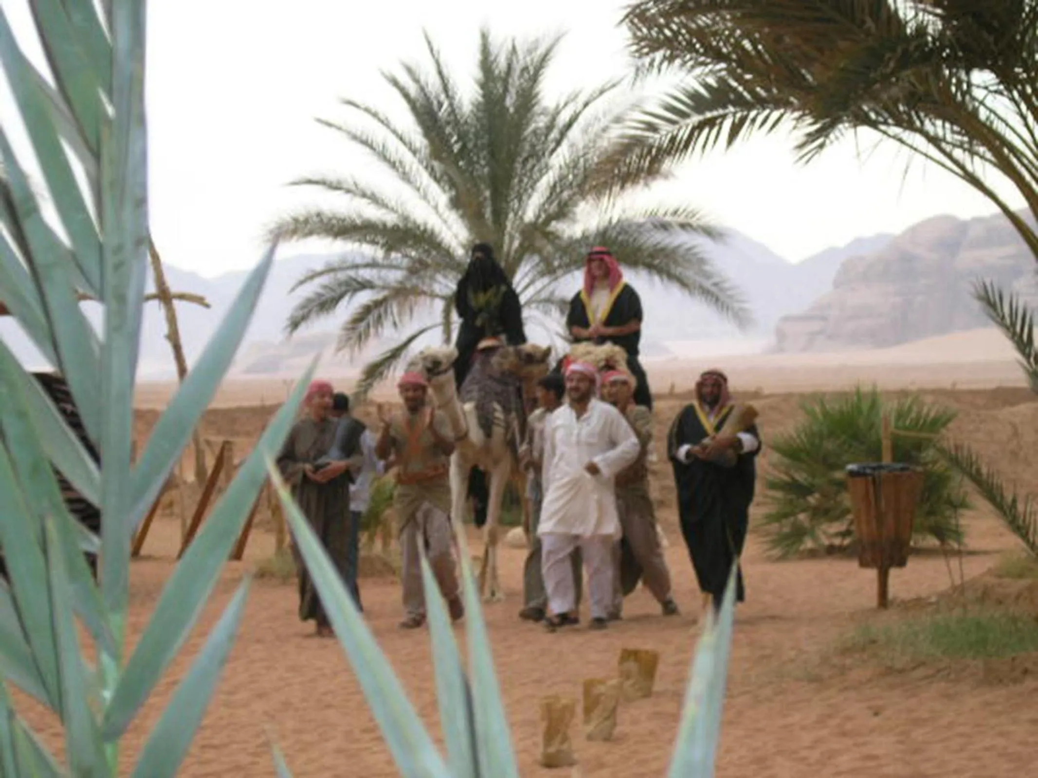 People in Captains Desert Camp