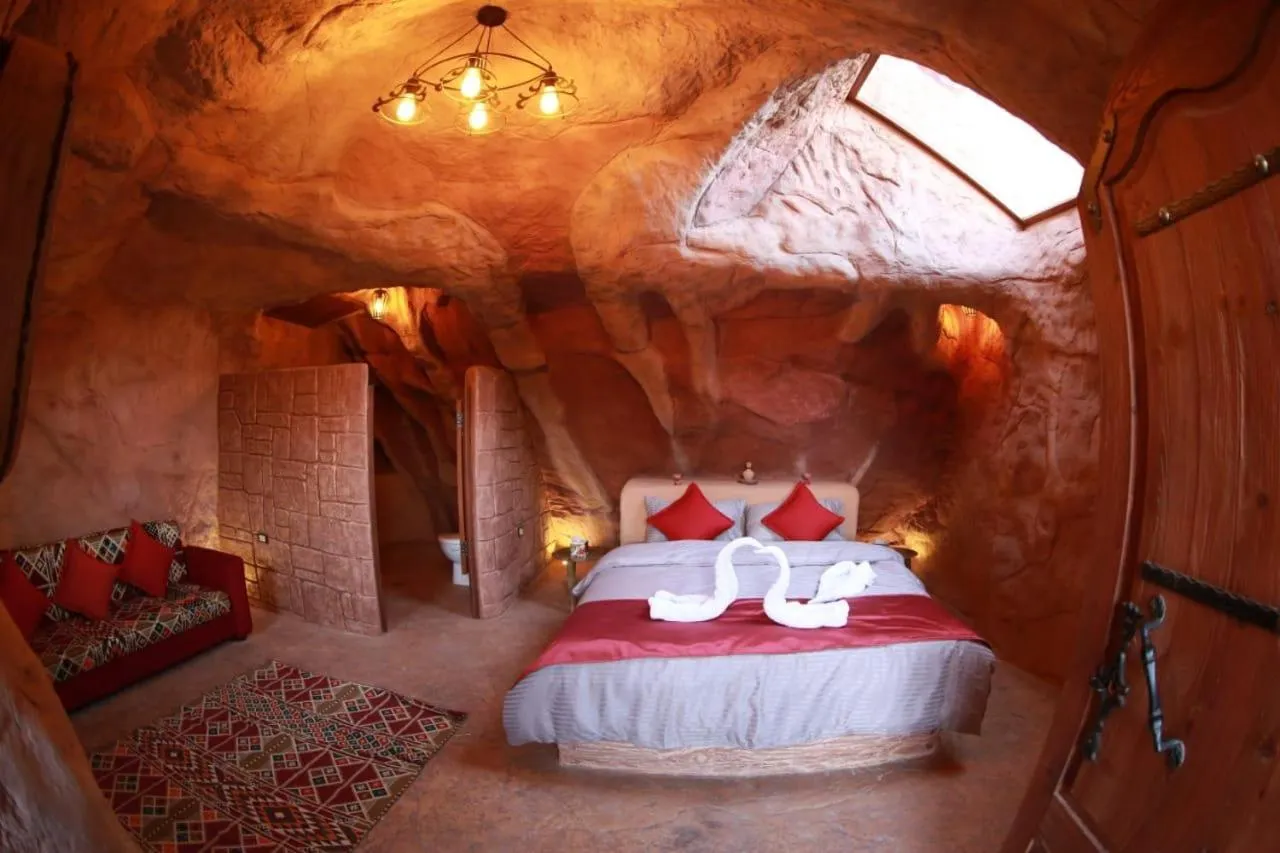 Bed in Captains Desert Camp