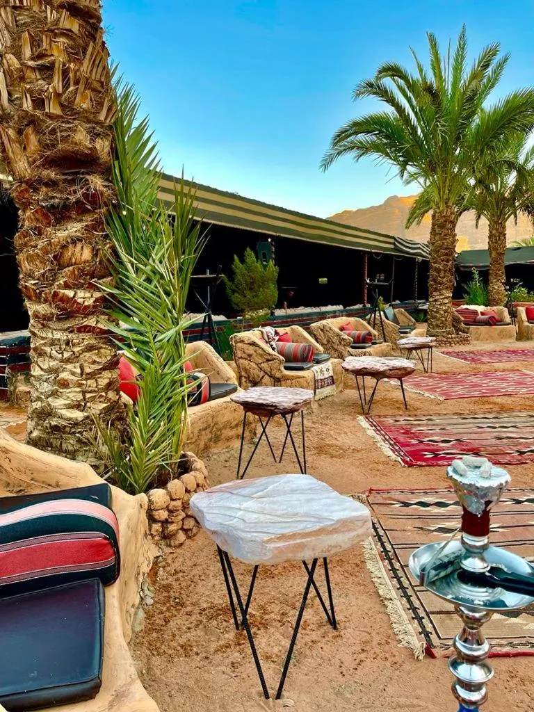 Seating area in Captains Desert Camp