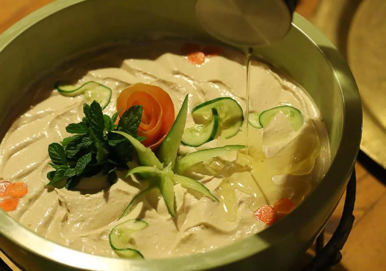 Food in Captains Desert Camp