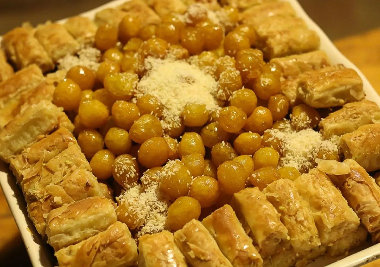 Food in Captains Desert Camp