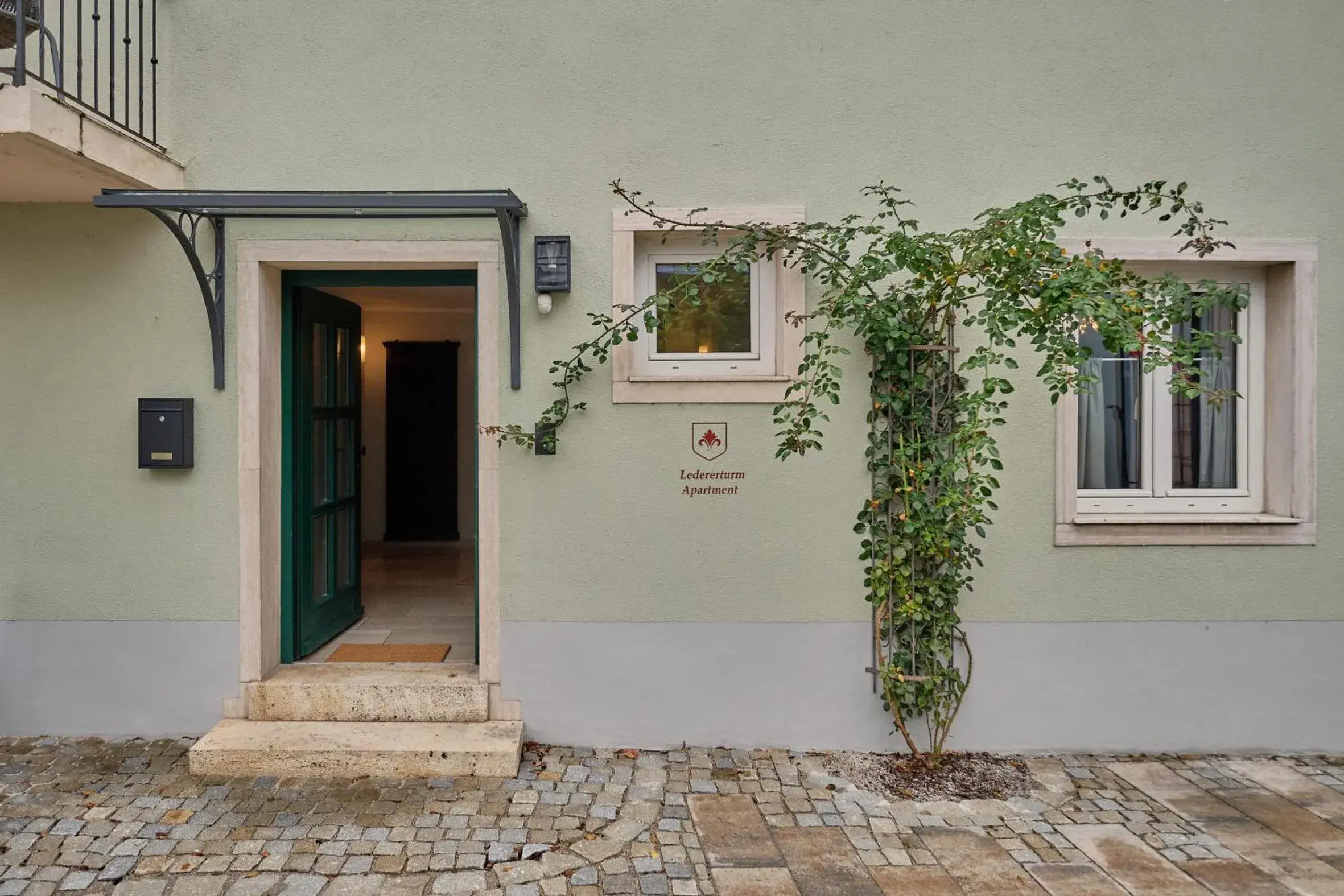 Property building in Boutique-Apartments am Ledererturm Property building in Boutique-Apartments am Ledererturm