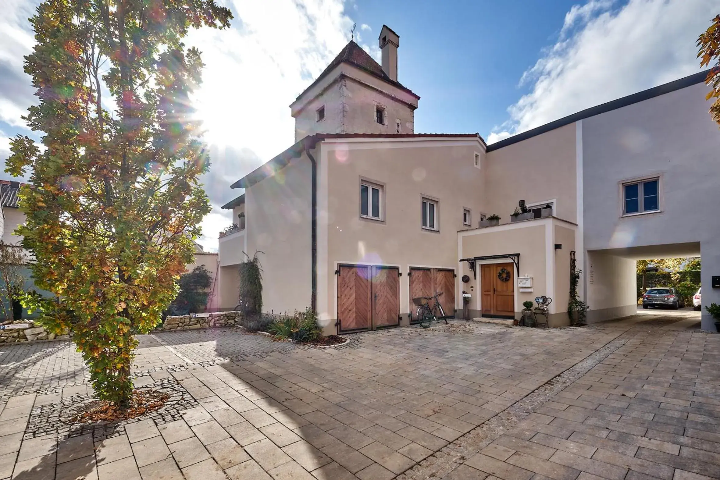 Property building in Boutique-Apartments am Ledererturm Property building in Boutique-Apartments am Ledererturm