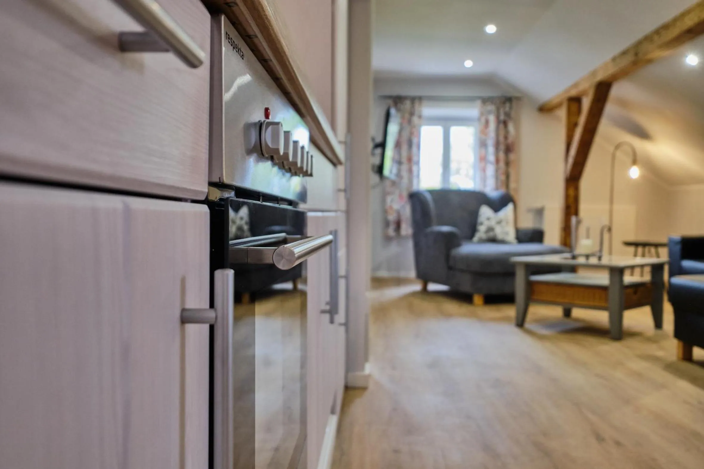 Kitchen or kitchenette in Boutique-Apartments am Ledererturm