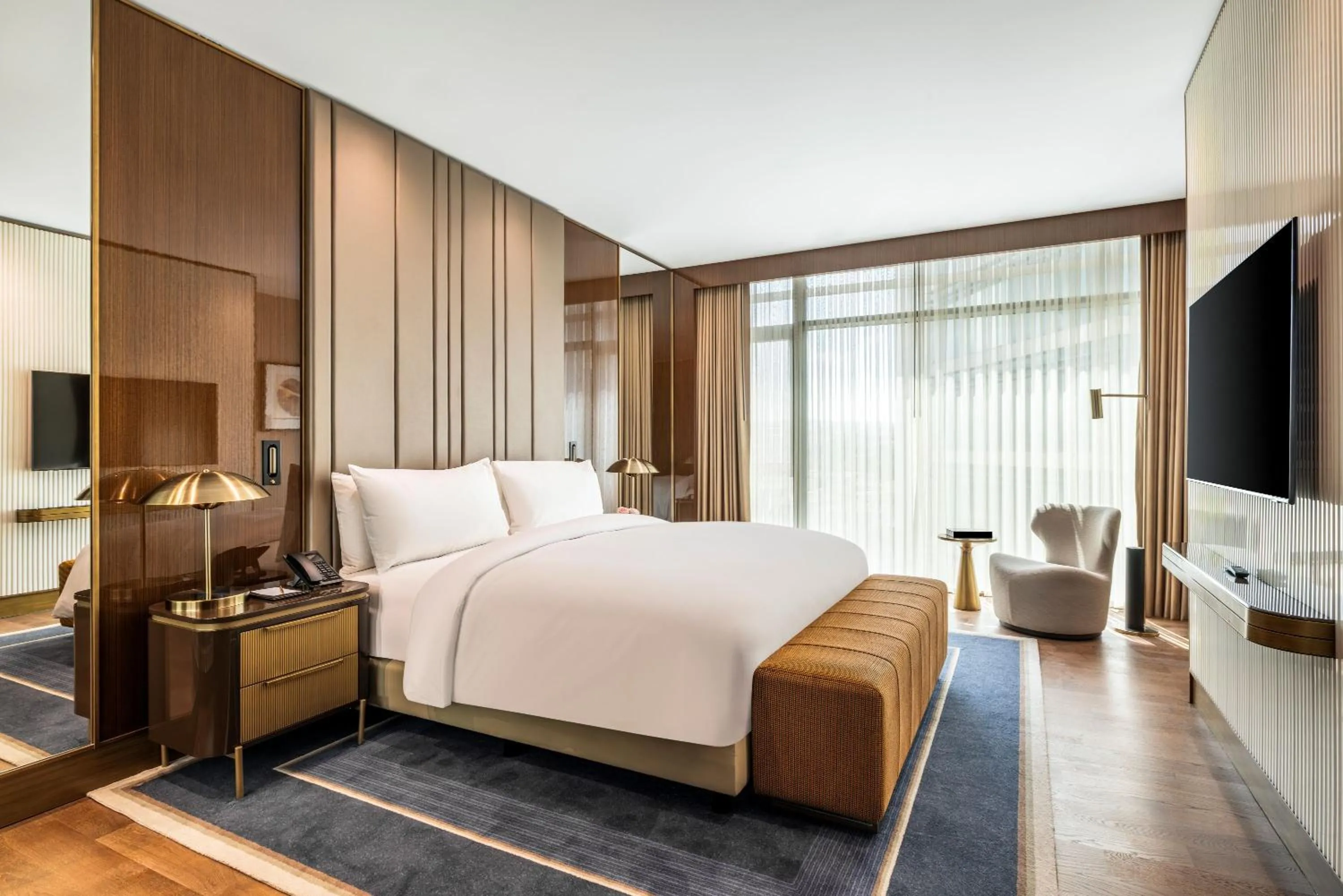 Bed in Grand Ankara Hotel Convention Center