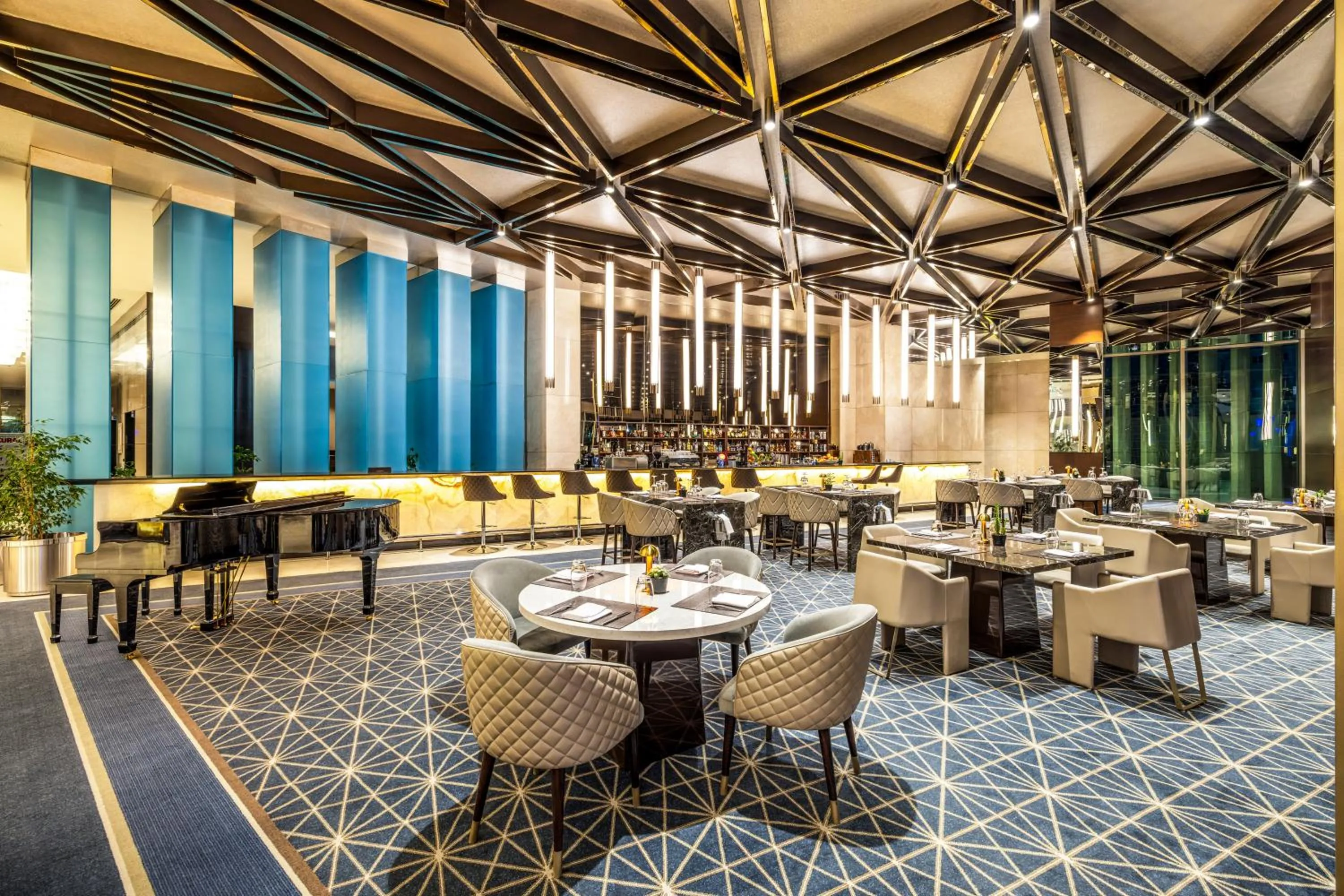 Seating area in Grand Ankara Hotel Convention Center