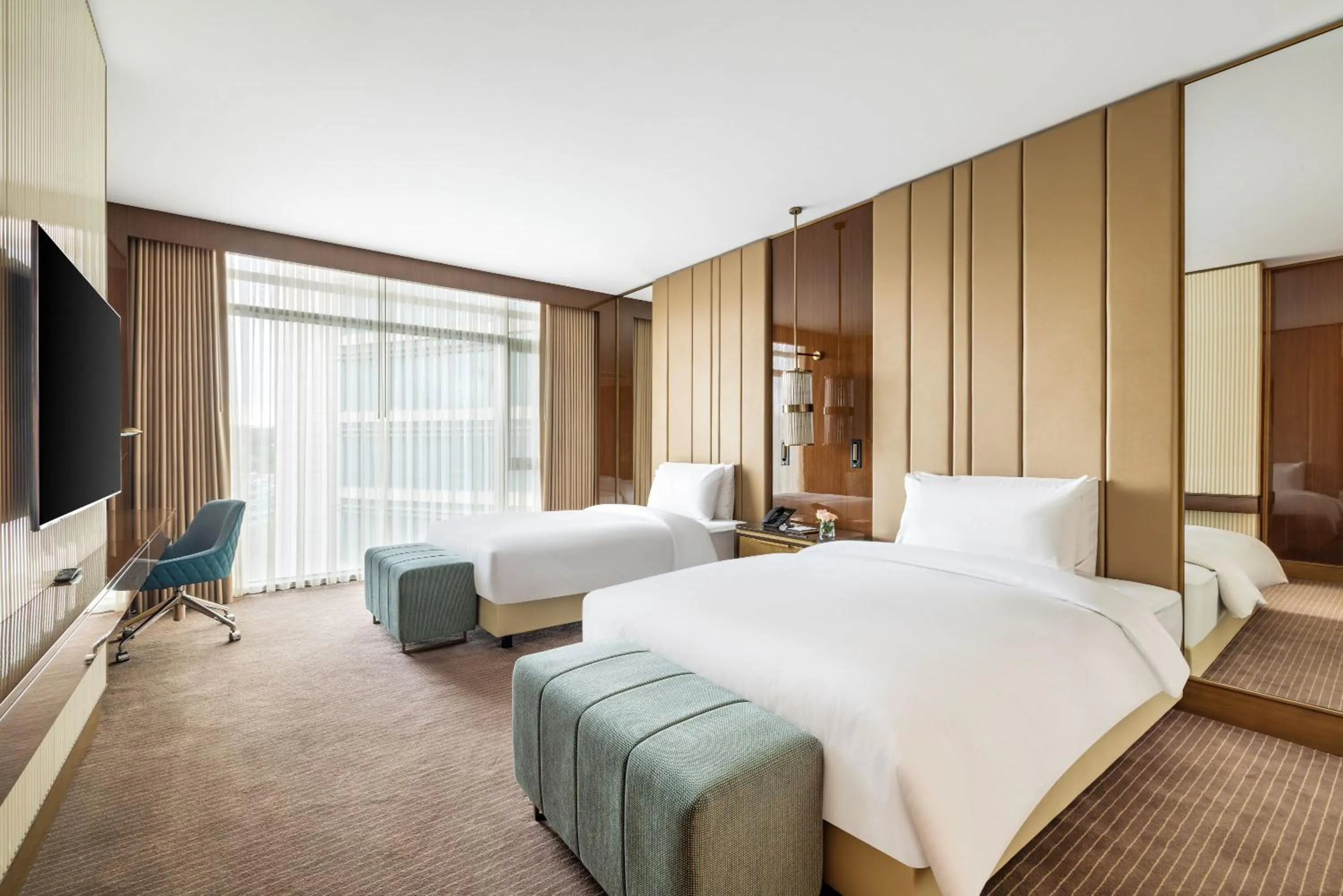 Bed in Grand Ankara Hotel Convention Center