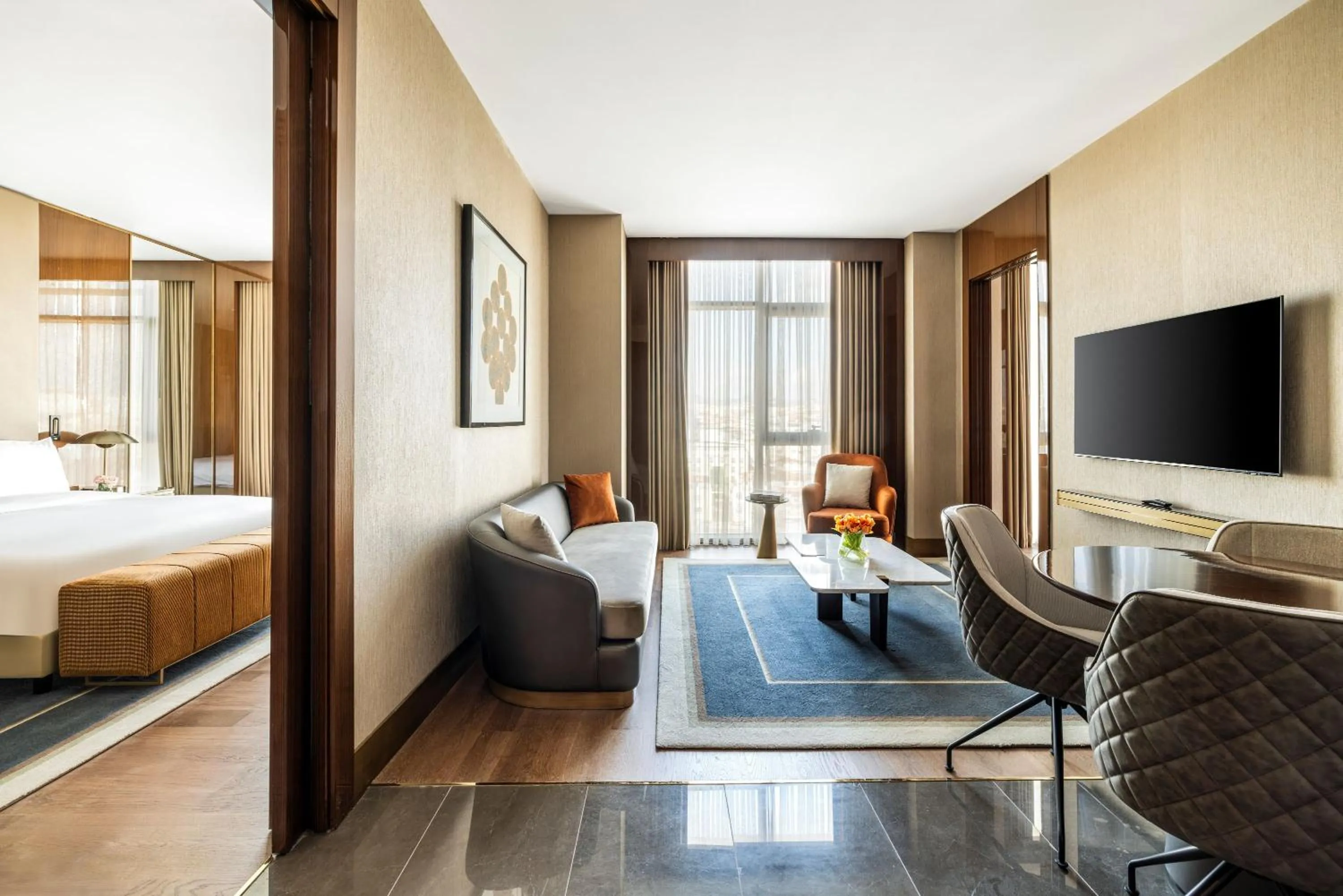 Bed in Grand Ankara Hotel Convention Center