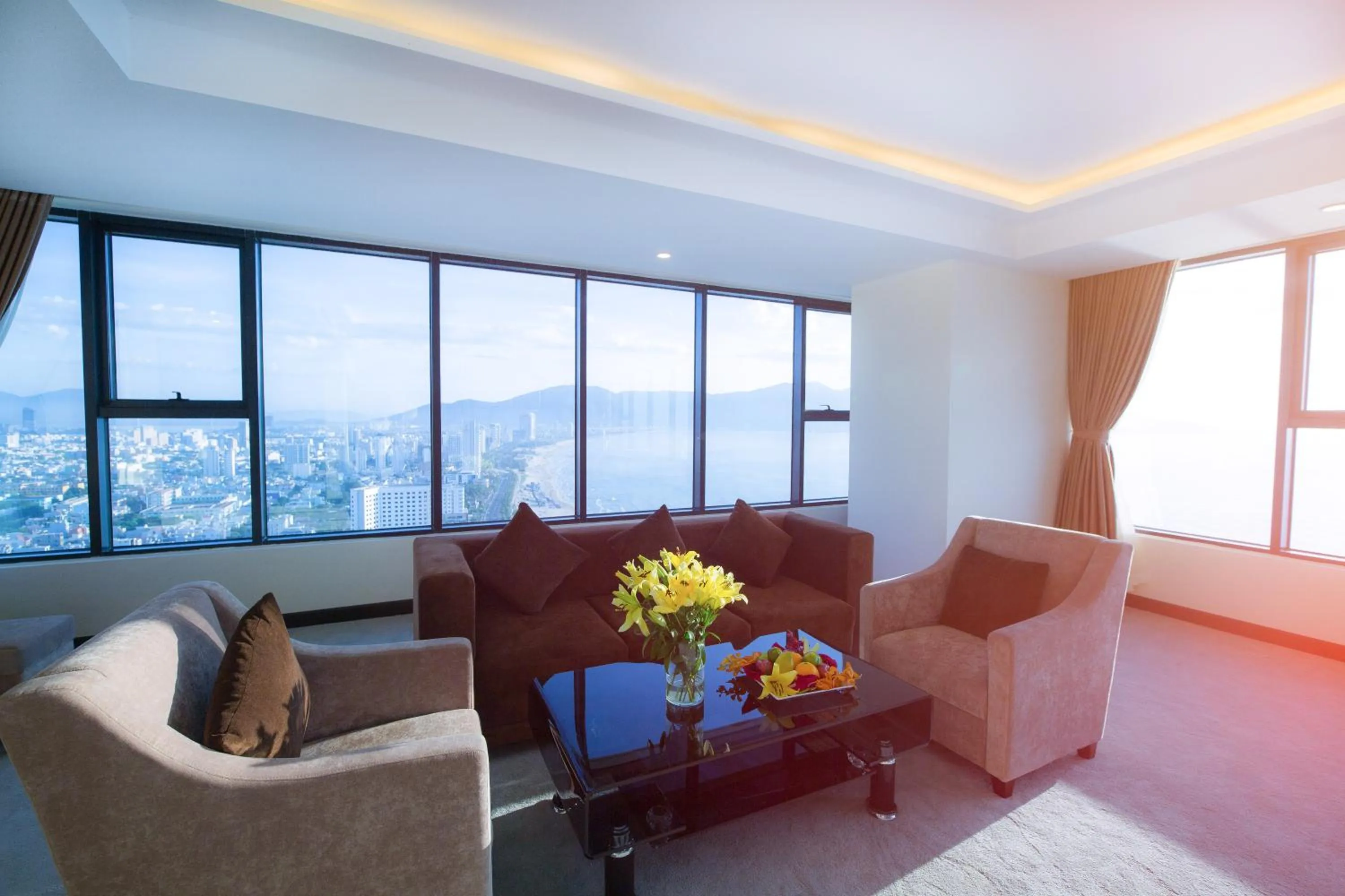 City view in Muong Thanh Luxury Da Nang Hotel