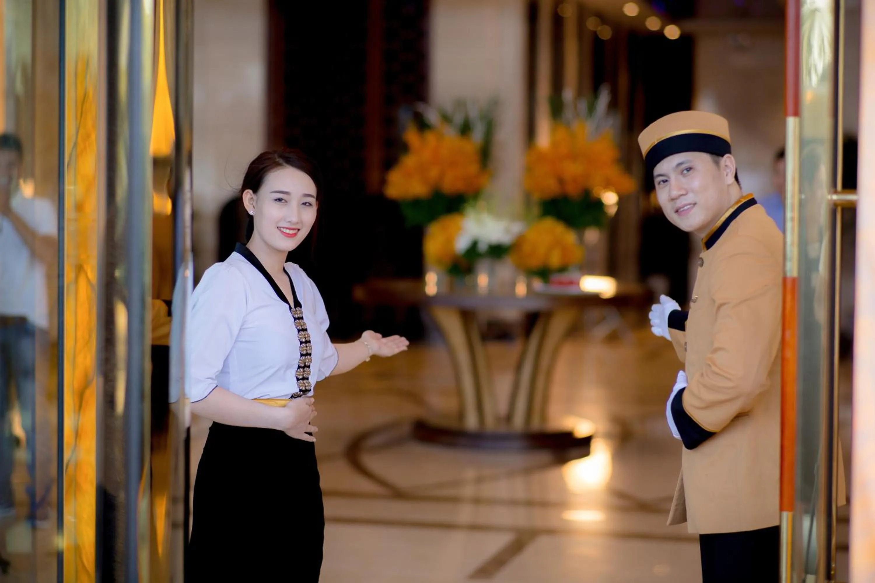 Lobby or reception in Muong Thanh Luxury Da Nang Hotel